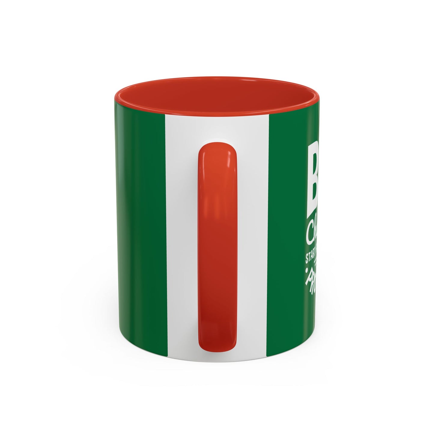 Big Changes Start From Small Progress Accent Coffee Mug (11, 15oz)