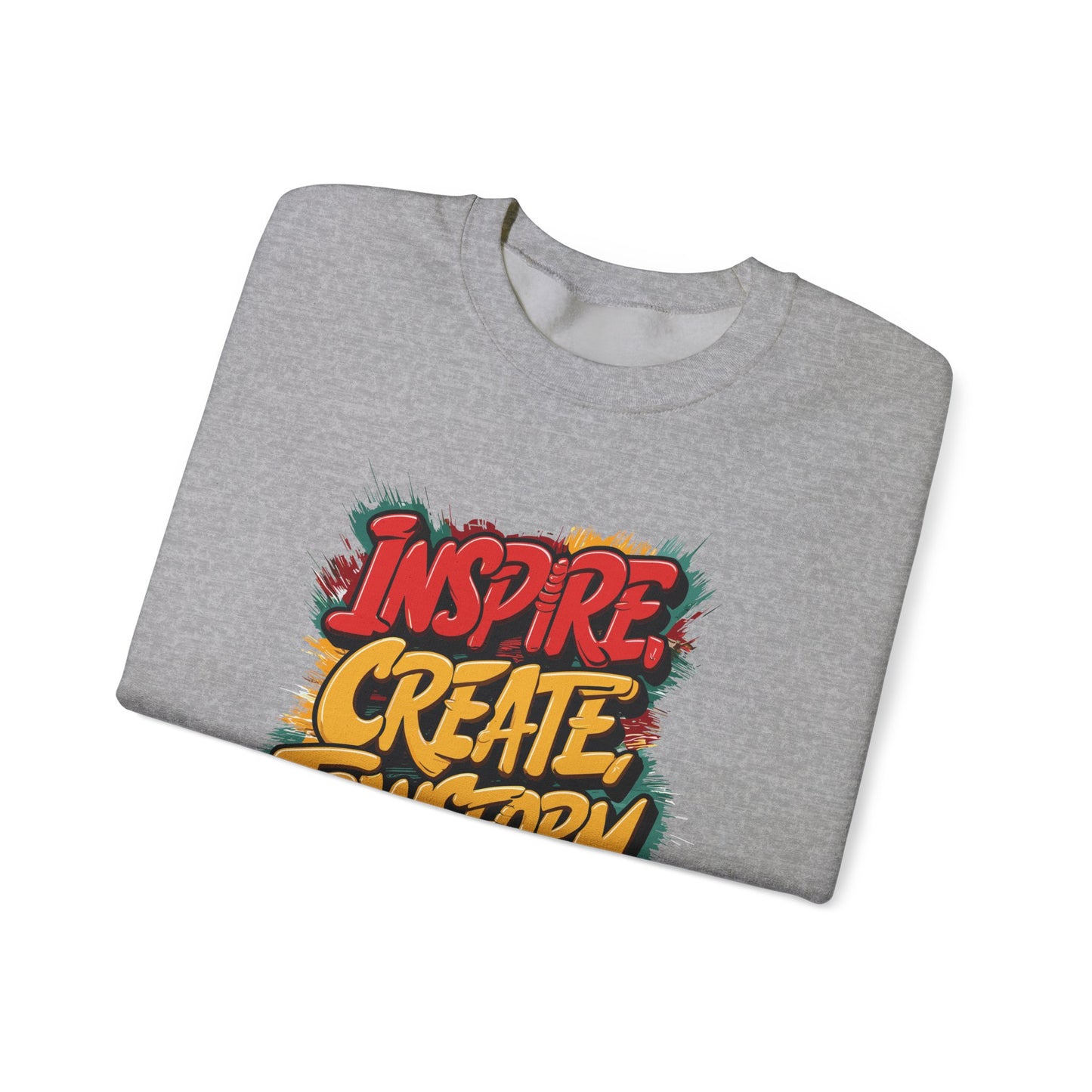 Inspire Create Transform Empower Unisex Heavy Blend™ Crewneck Sweatshirt