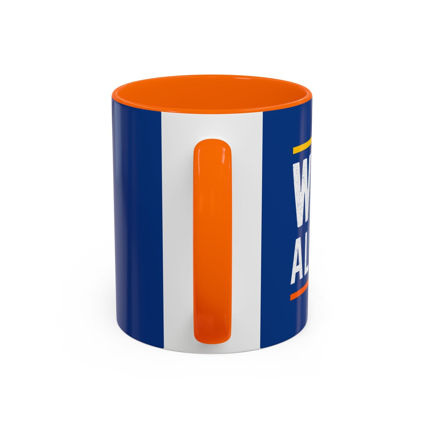 We Can Get Along Accent Coffee Mug (11, 15oz)