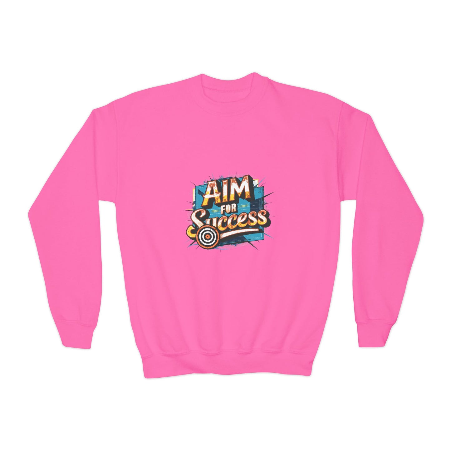 Aim For Success Youth Crewneck Sweatshirt