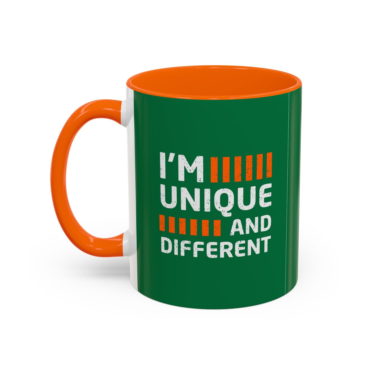 I'm Unique And Different Accent Coffee Mug (11, 15oz)