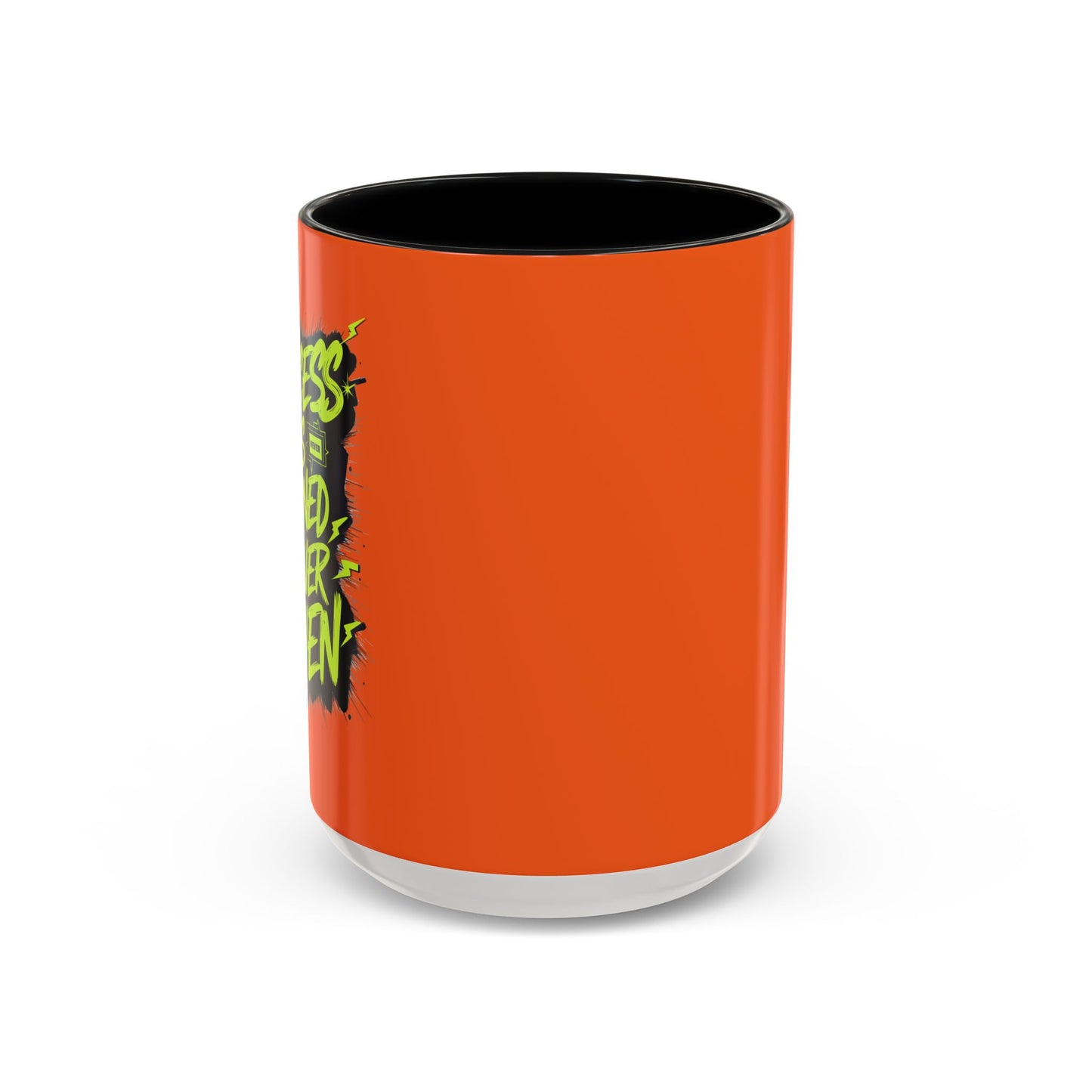 Success Is Never Earned Never Given Accent Coffee Mug (11, 15oz)