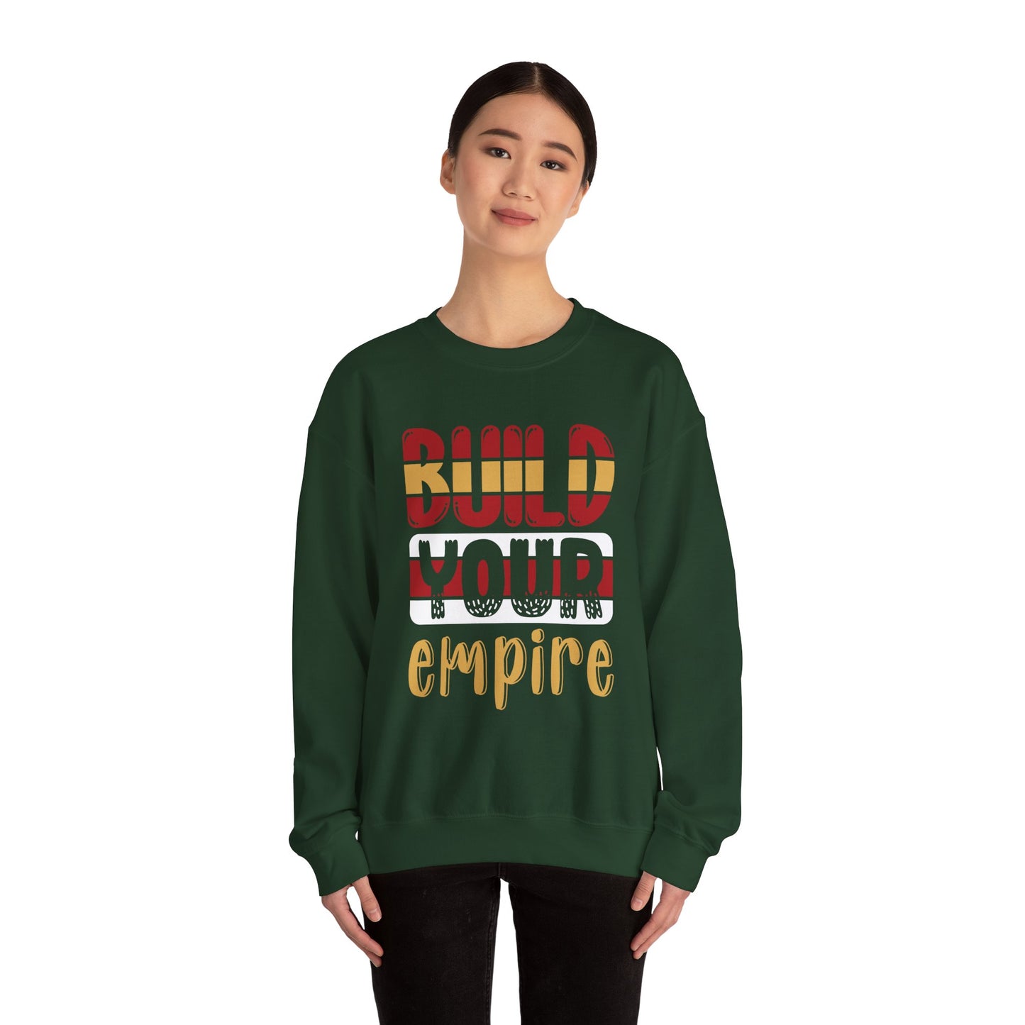 Build Your Empire Unisex Heavy Blend™ Crewneck Sweatshirt
