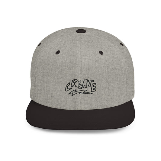 Create Flat Bill Snapback
