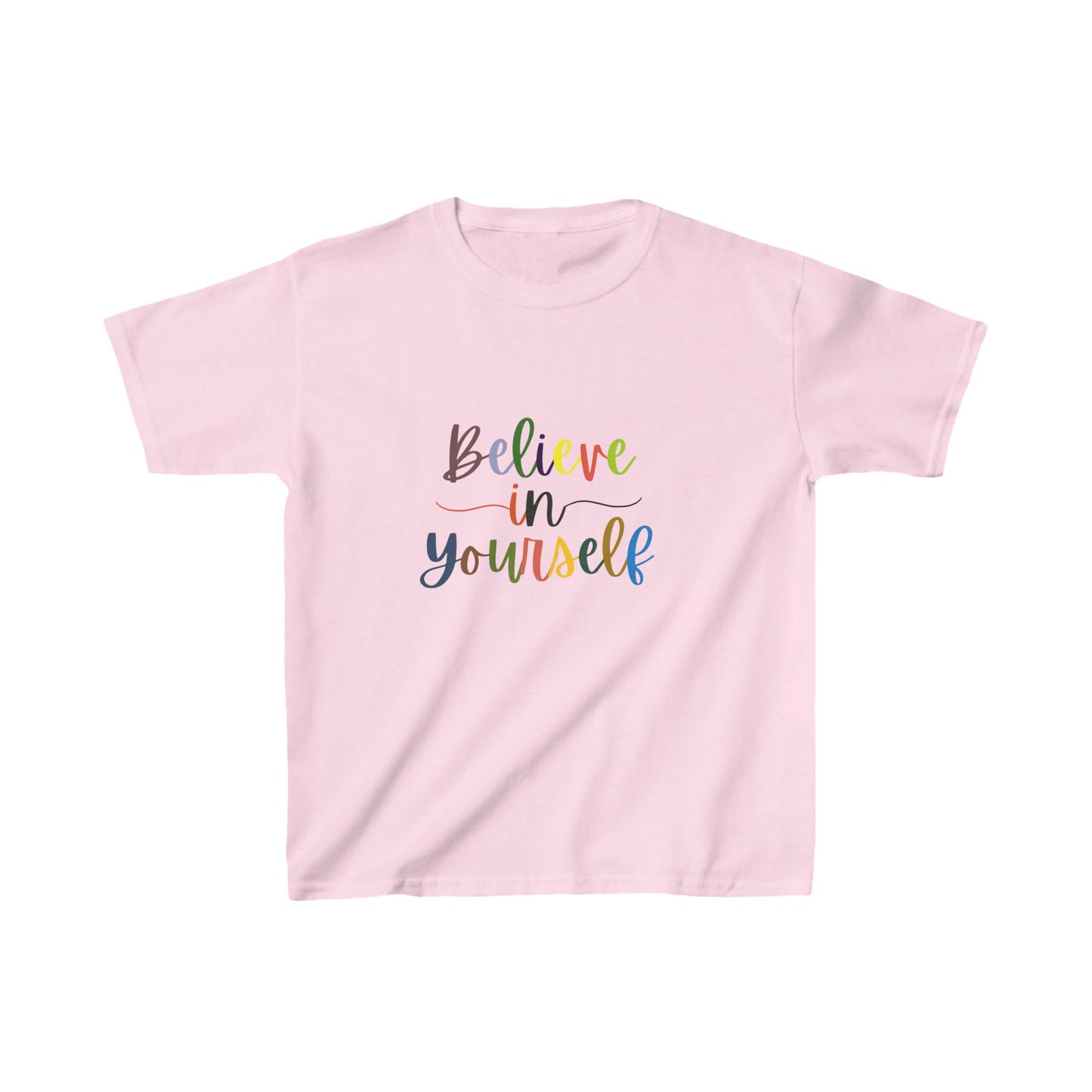 Believe In Your Self Kids Heavy Cotton™ Tee