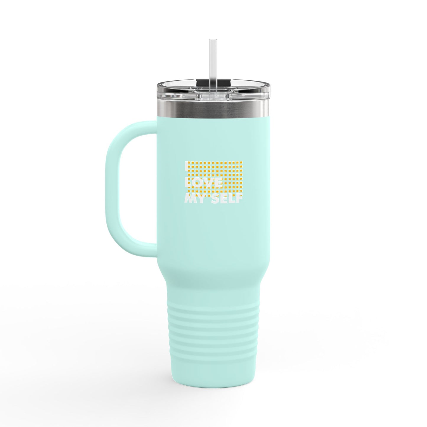 I Love Myself Insulated Travel Mug, 40oz