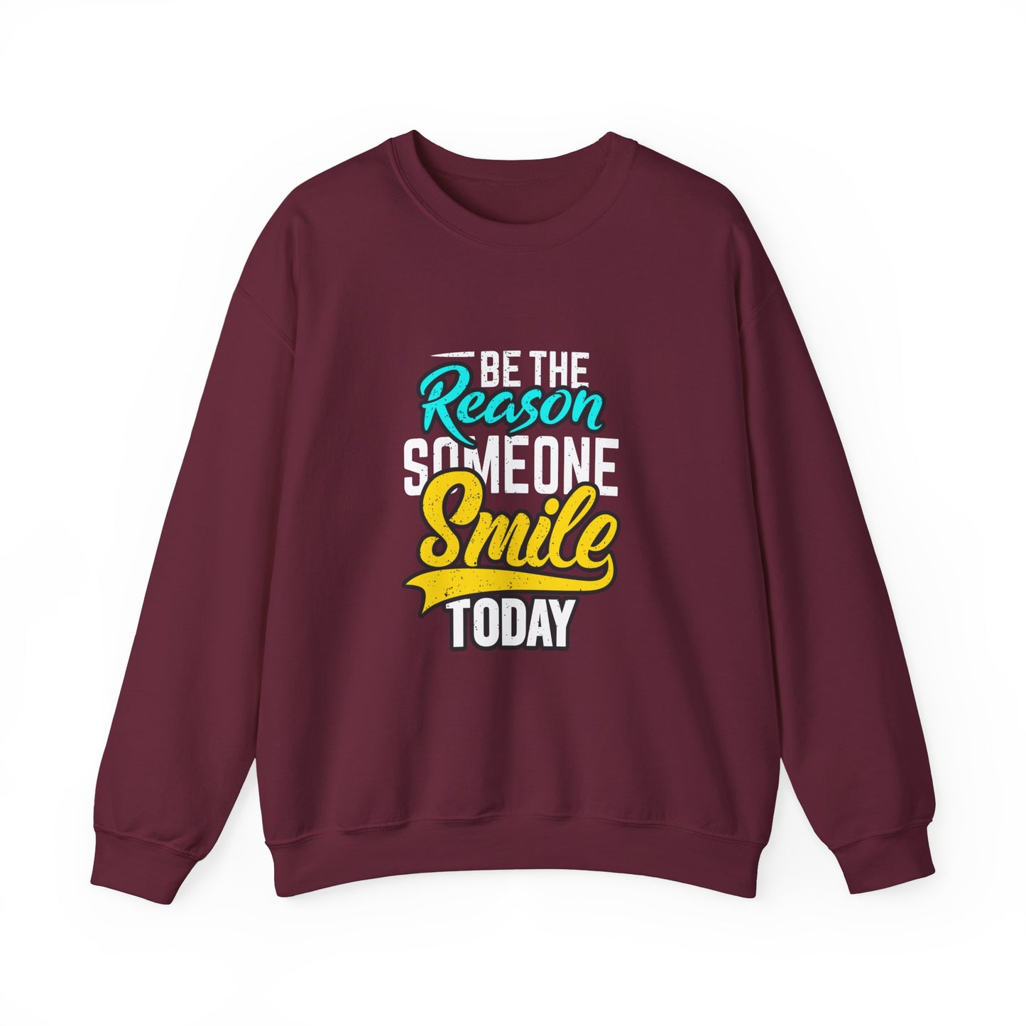 Be The Reason Someone Smile Today Unisex Heavy Blend™ Crewneck Sweatshirt