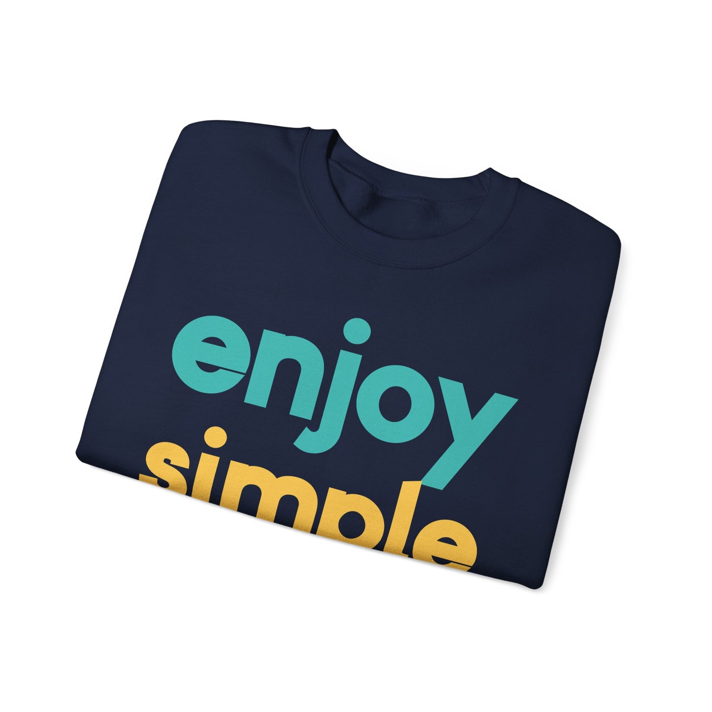 Enjoy Simple Things Unisex Heavy Blend™ Crewneck Sweatshirt