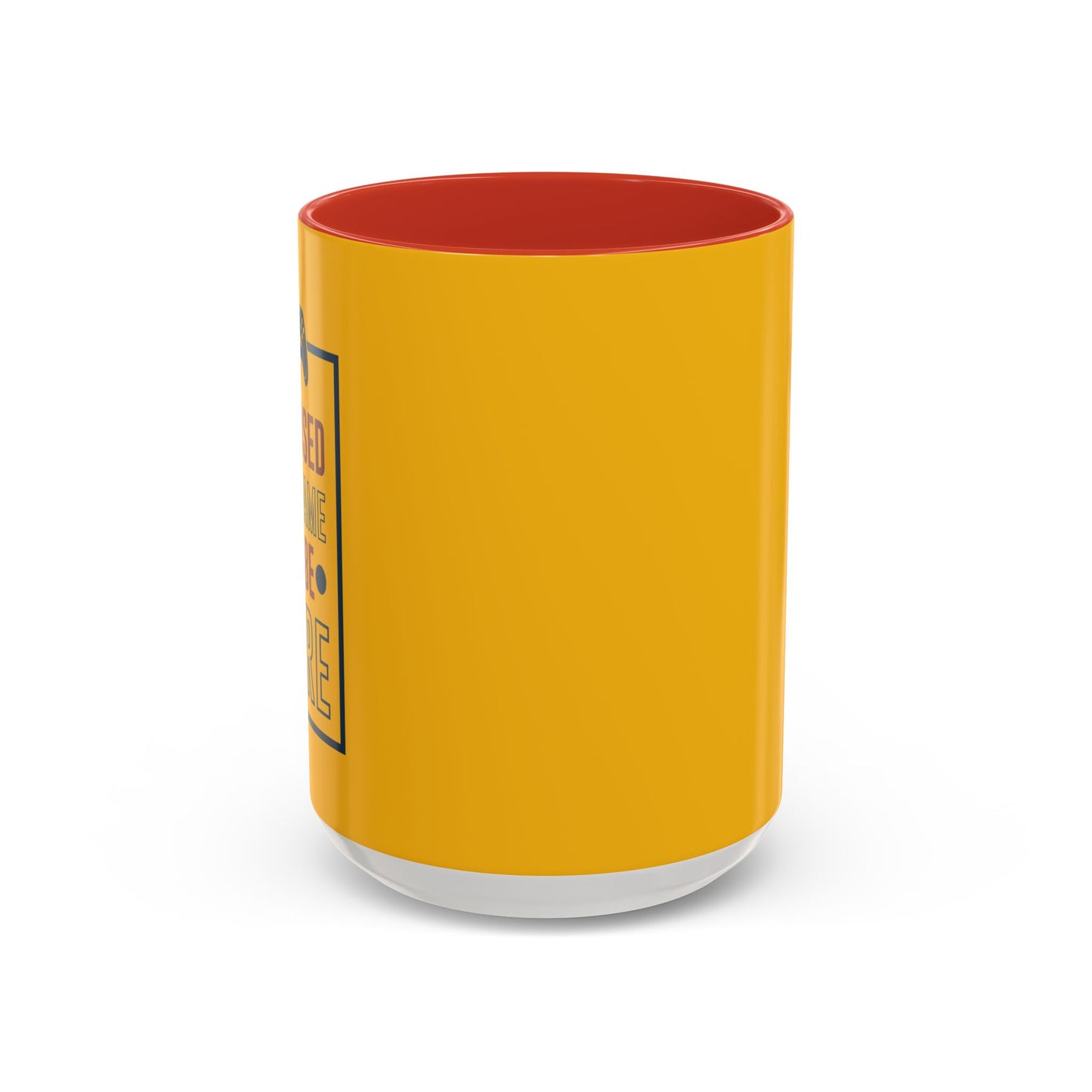 I Pushed My Game To Be Here Accent Coffee Mug (11, 15oz)