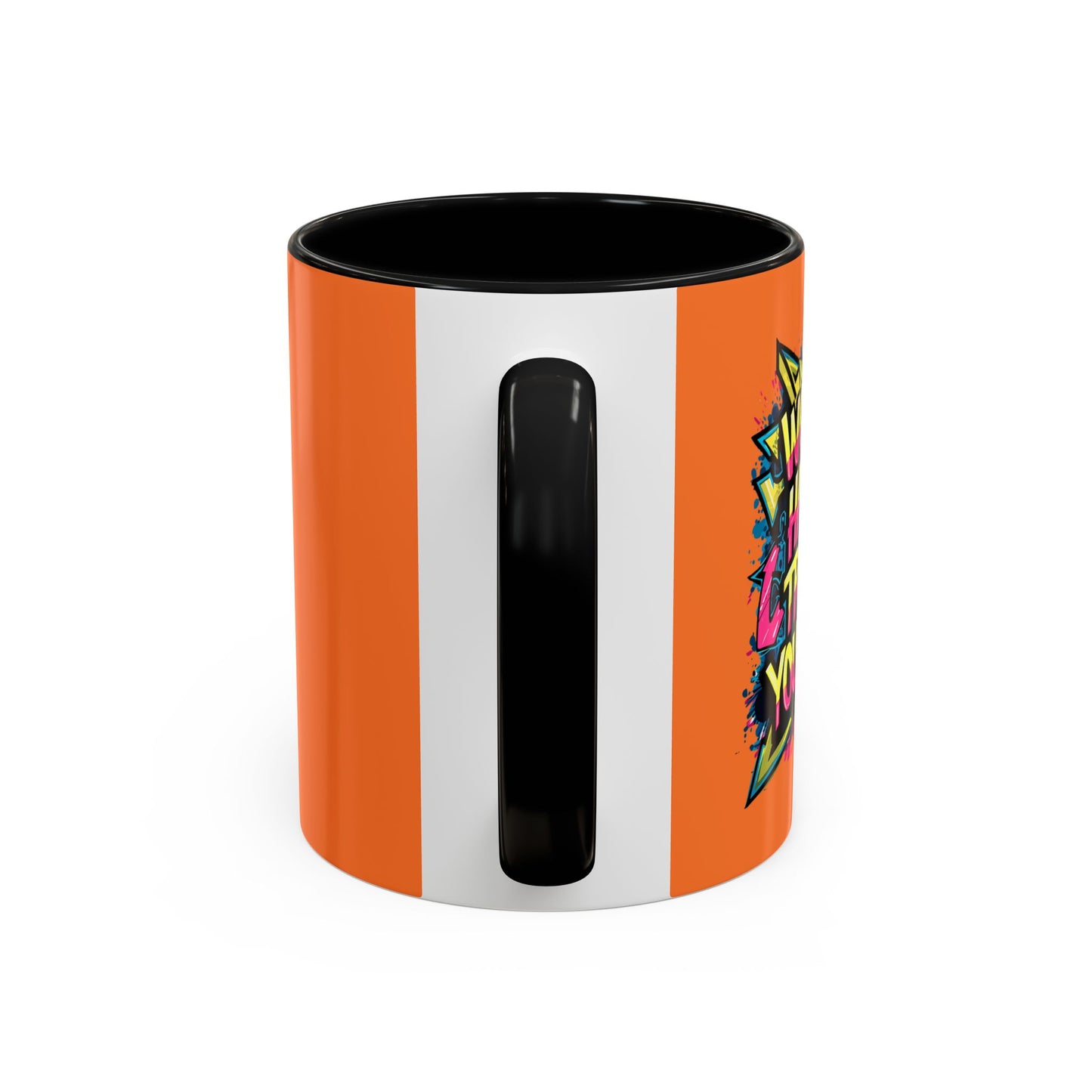 Work Hard Trust Yourself Accent Coffee Mug (11, 15oz)