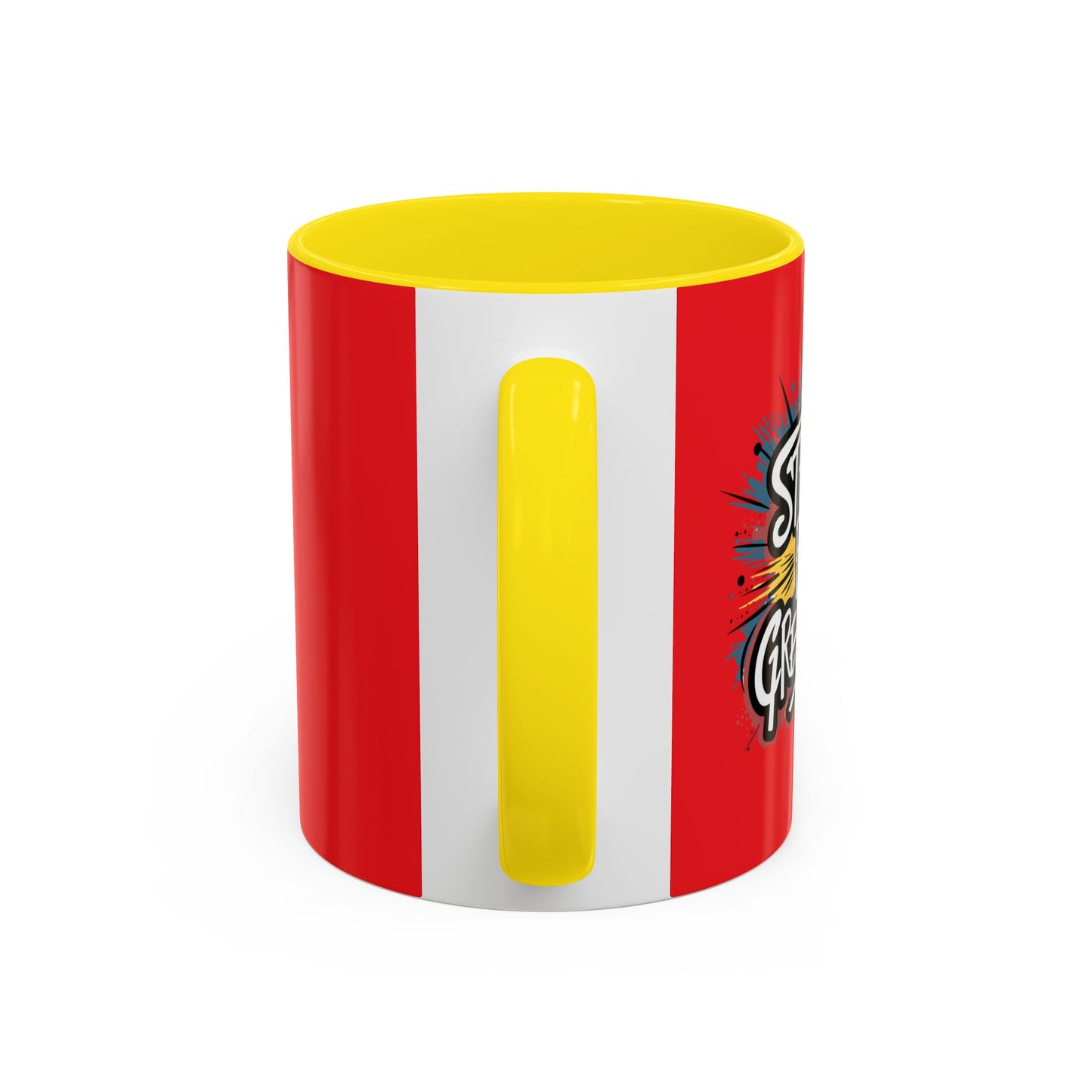 Strive For Greatness Accent Coffee Mug (11, 15oz)