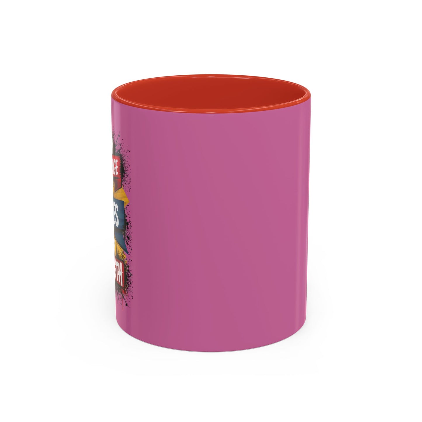 Every Challenge Shapes Your Strength Accent Coffee Mug (11, 15oz)