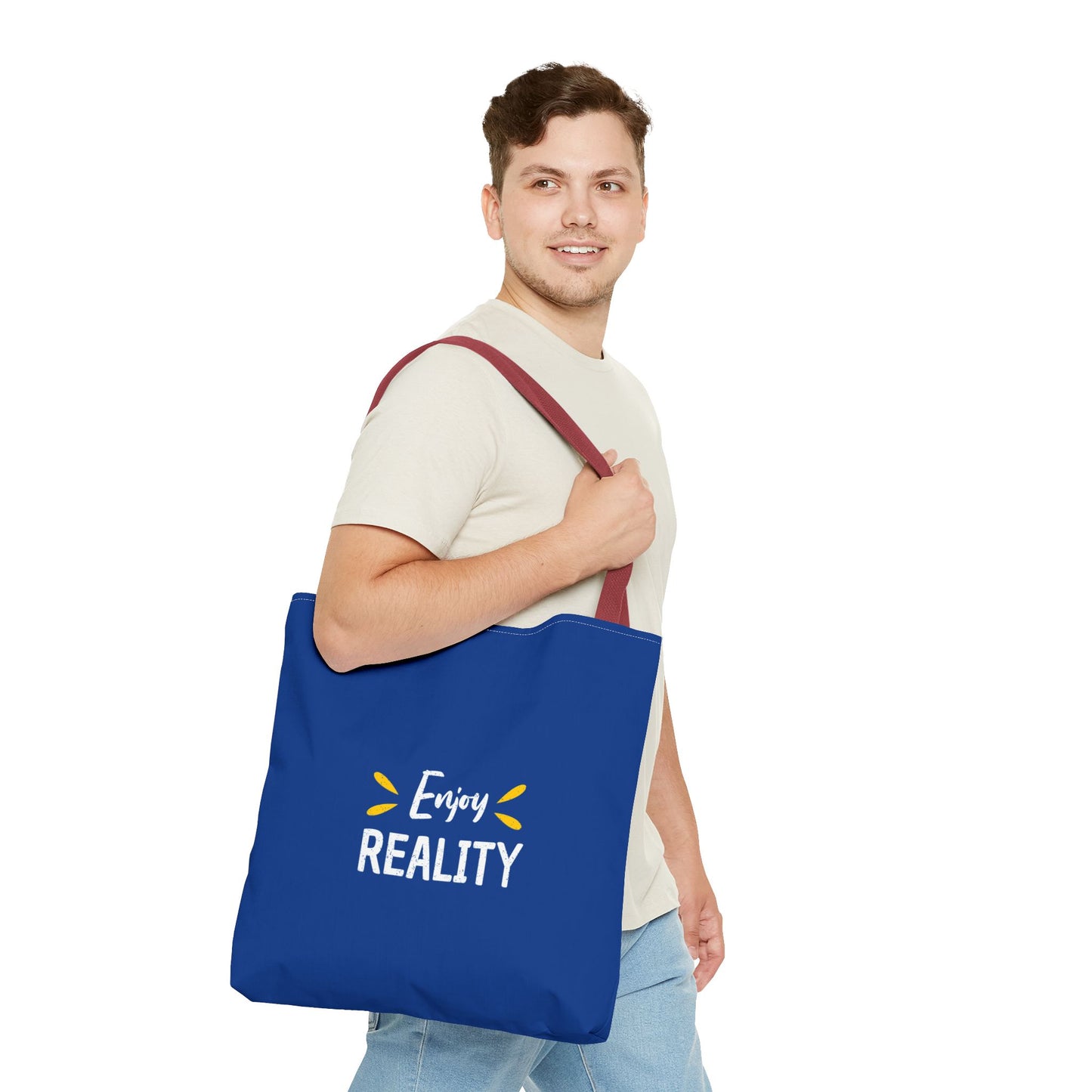 Enjoy Reality Tote Bag (AOP)