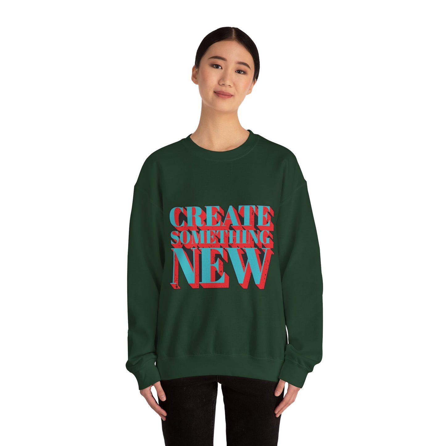 Create Something New Unisex Heavy Blend™ Crewneck Sweatshirt