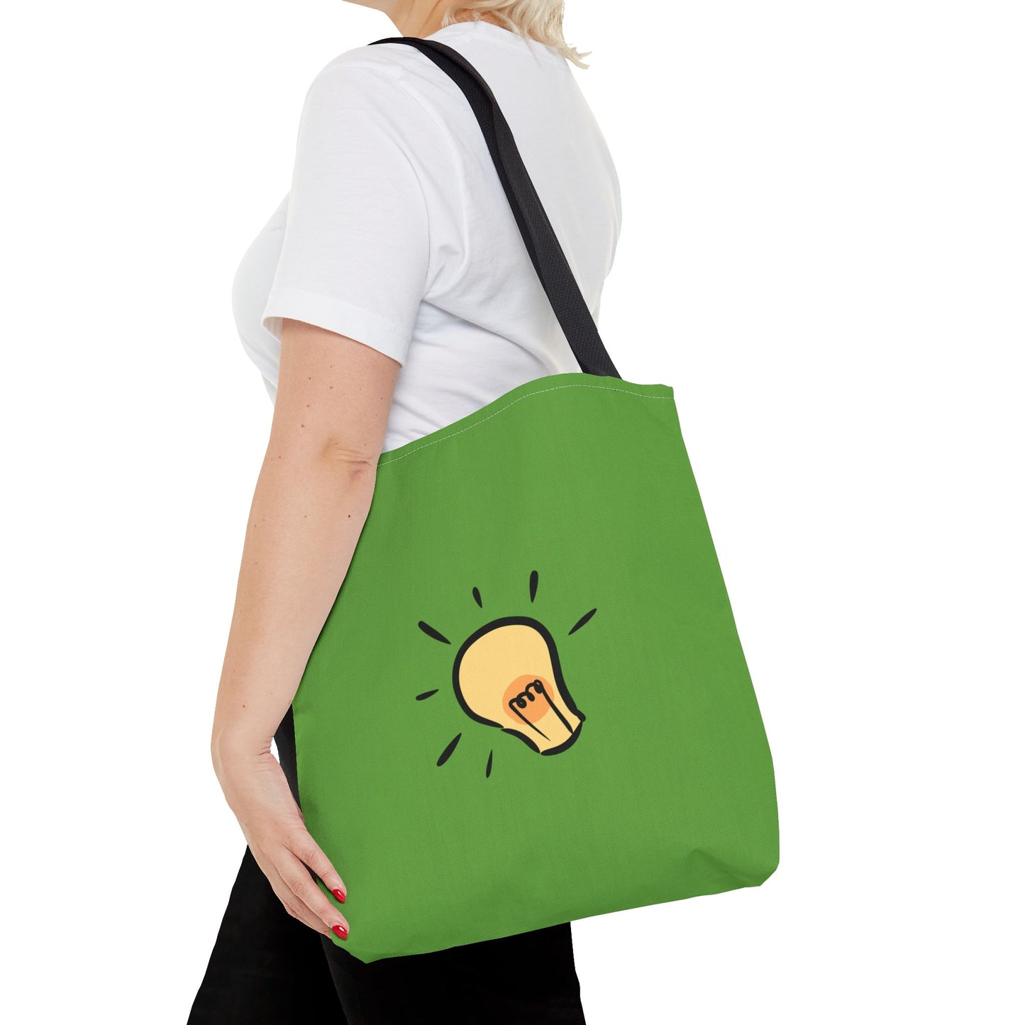 Inspire Idea Bulb Tote Bag (AOP)