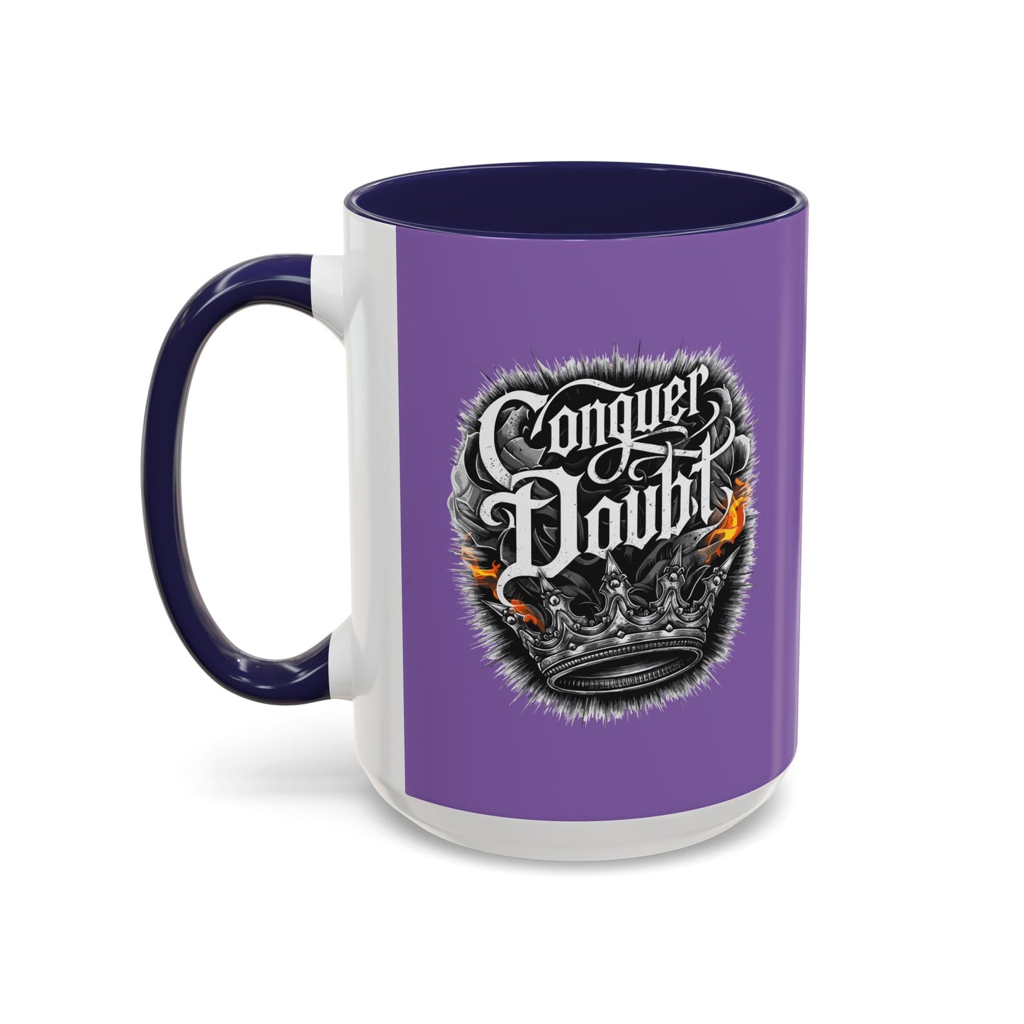 Conquer Doubt Accent Coffee Mug (11, 15oz)