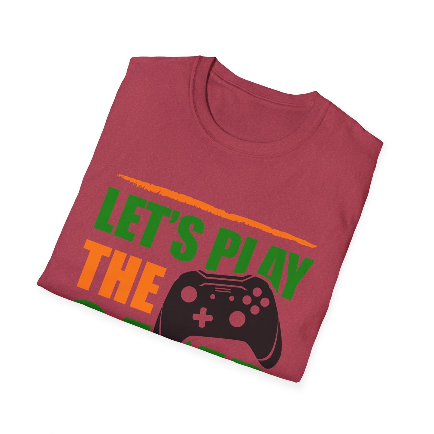 Let's Play The Game Unisex Softstyle T-Shirt