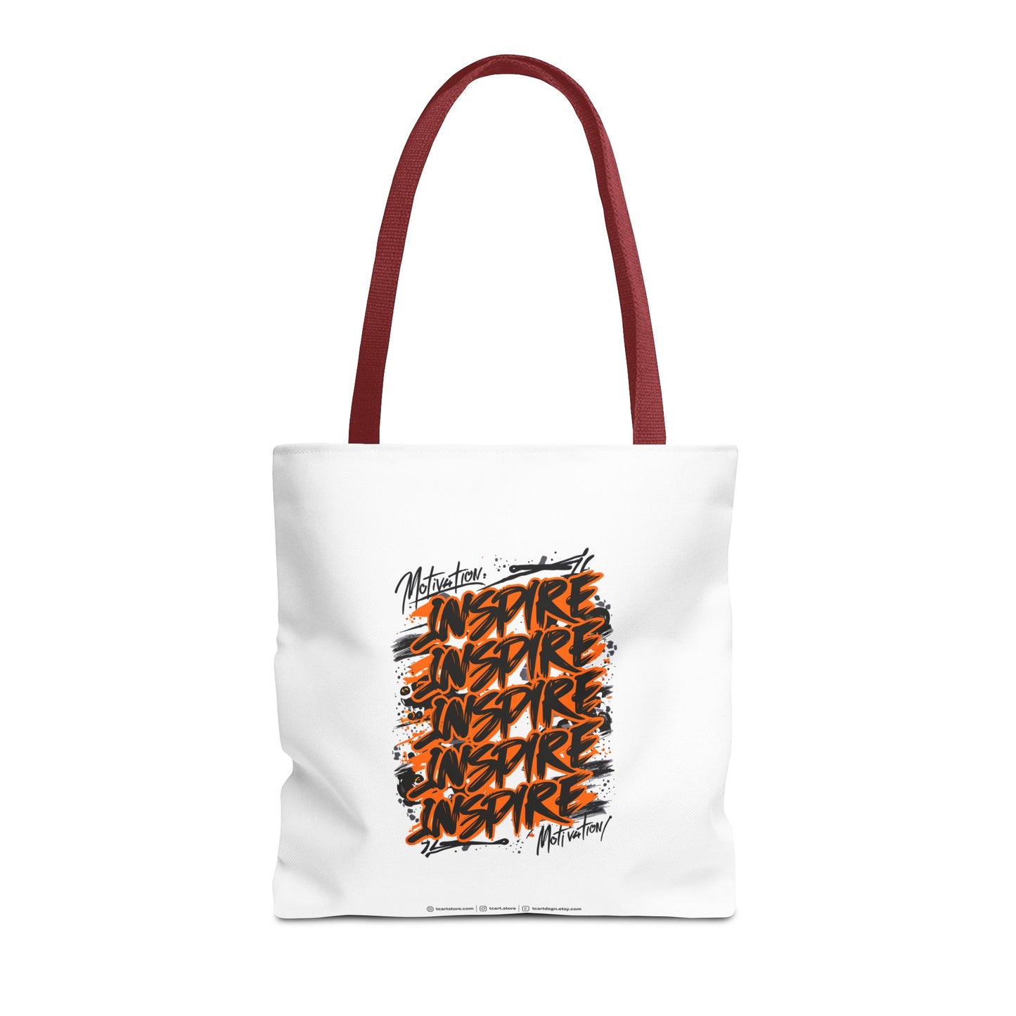 Motivation Inspire Motivation Tote Bag (AOP)