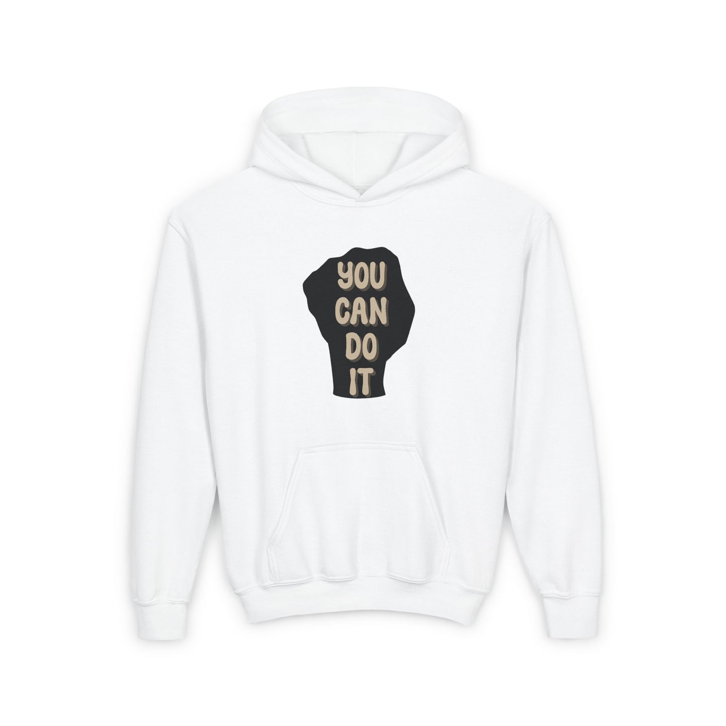 You Can Do It Youth Heavy Blend Hooded Sweatshirt