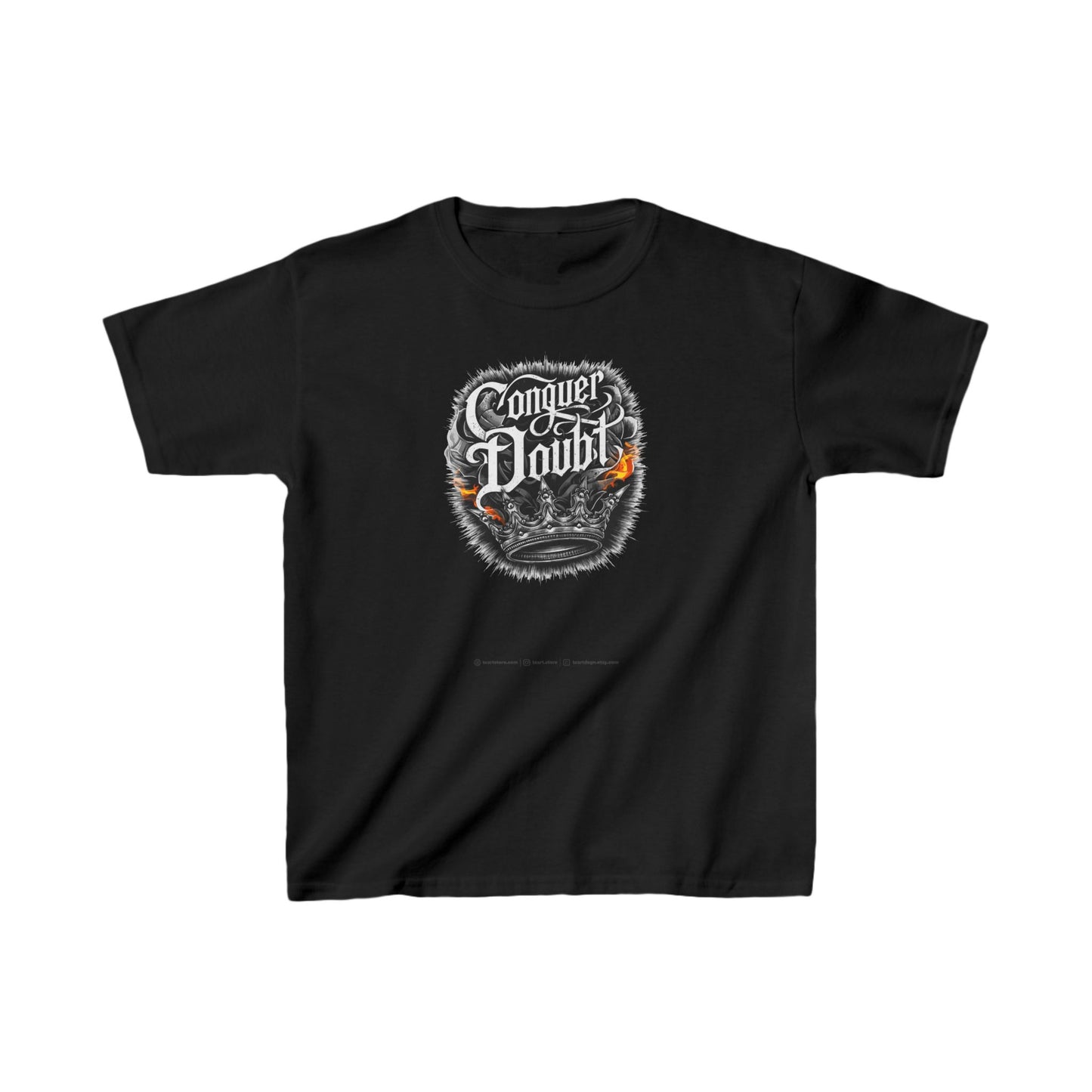 Conquer Doubt Kids Heavy Cotton™ Tee