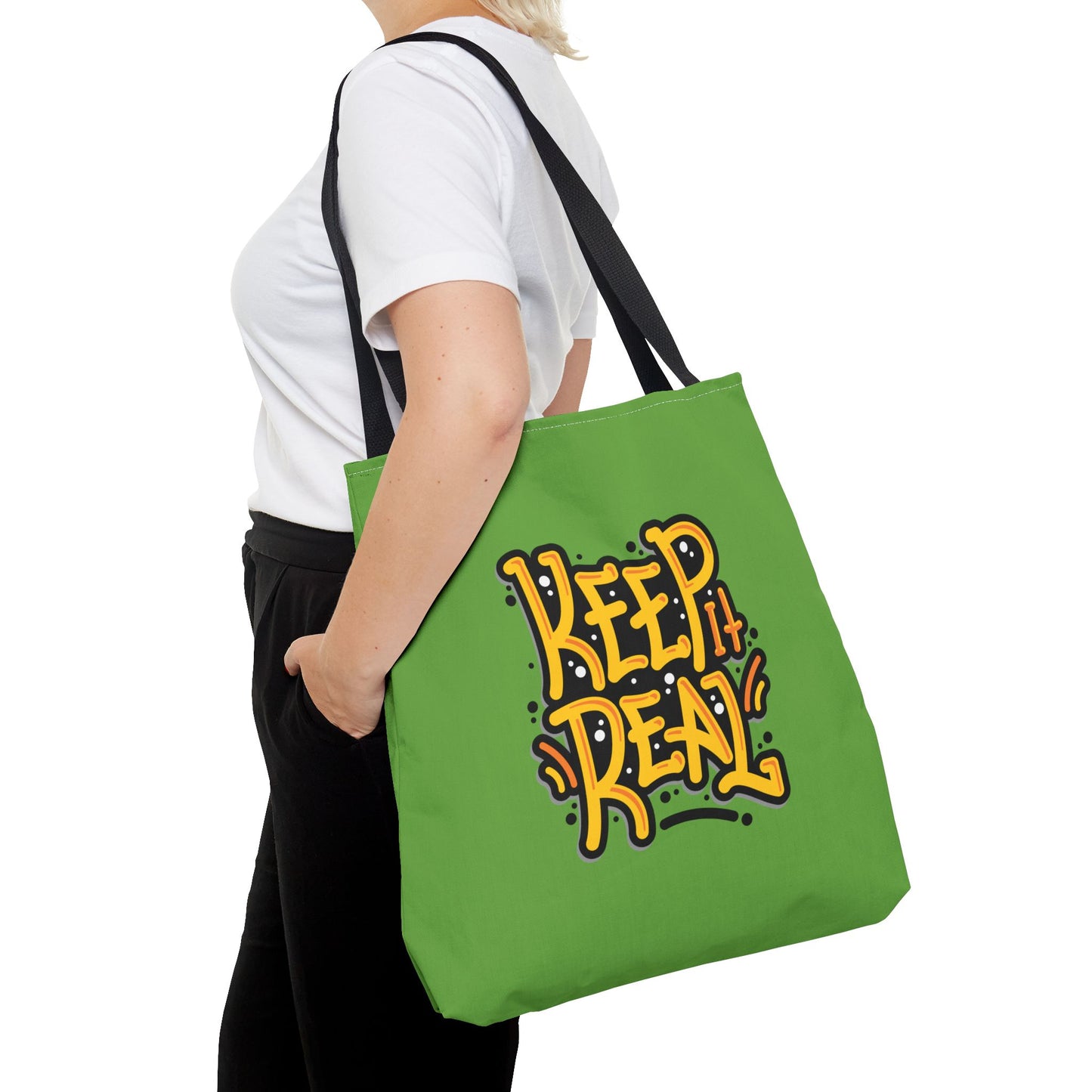 Keep It Real Tote Bag (AOP)