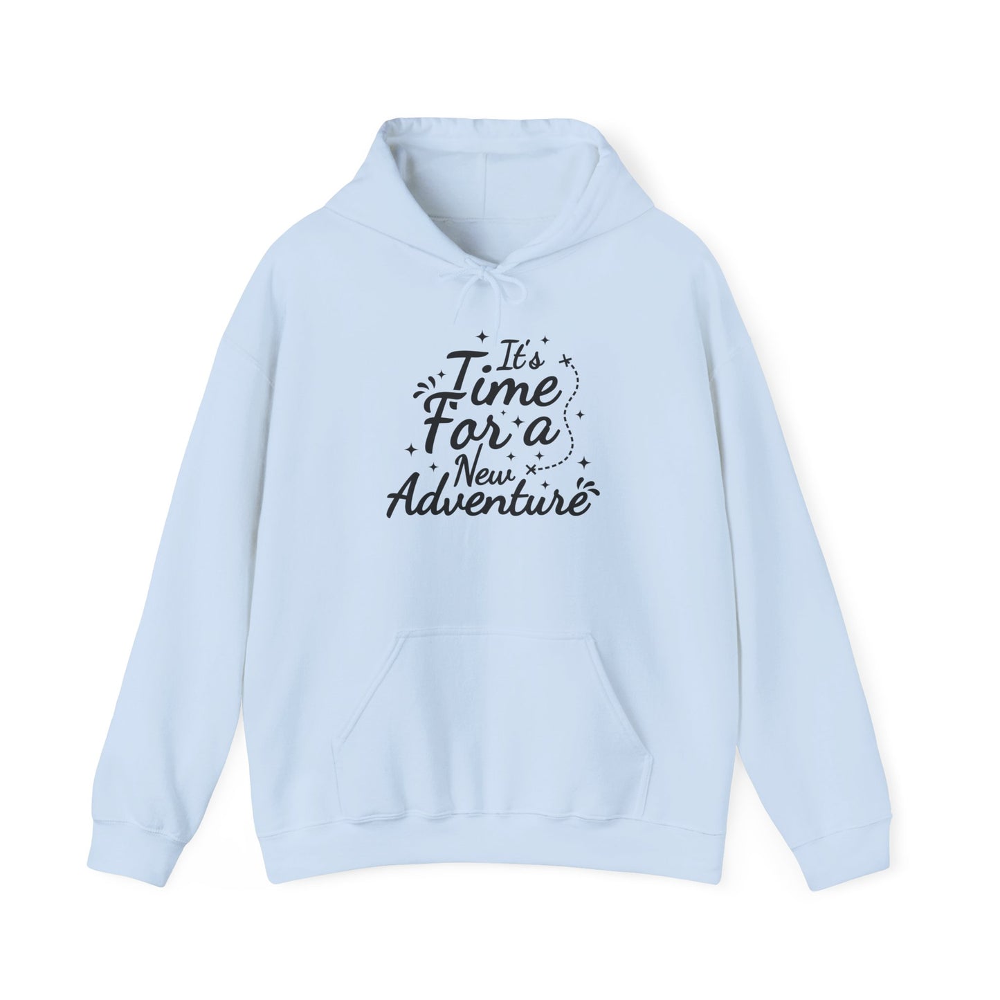 It's Time For A New Adventure Unisex Heavy Blend™ Hooded Sweatshirt