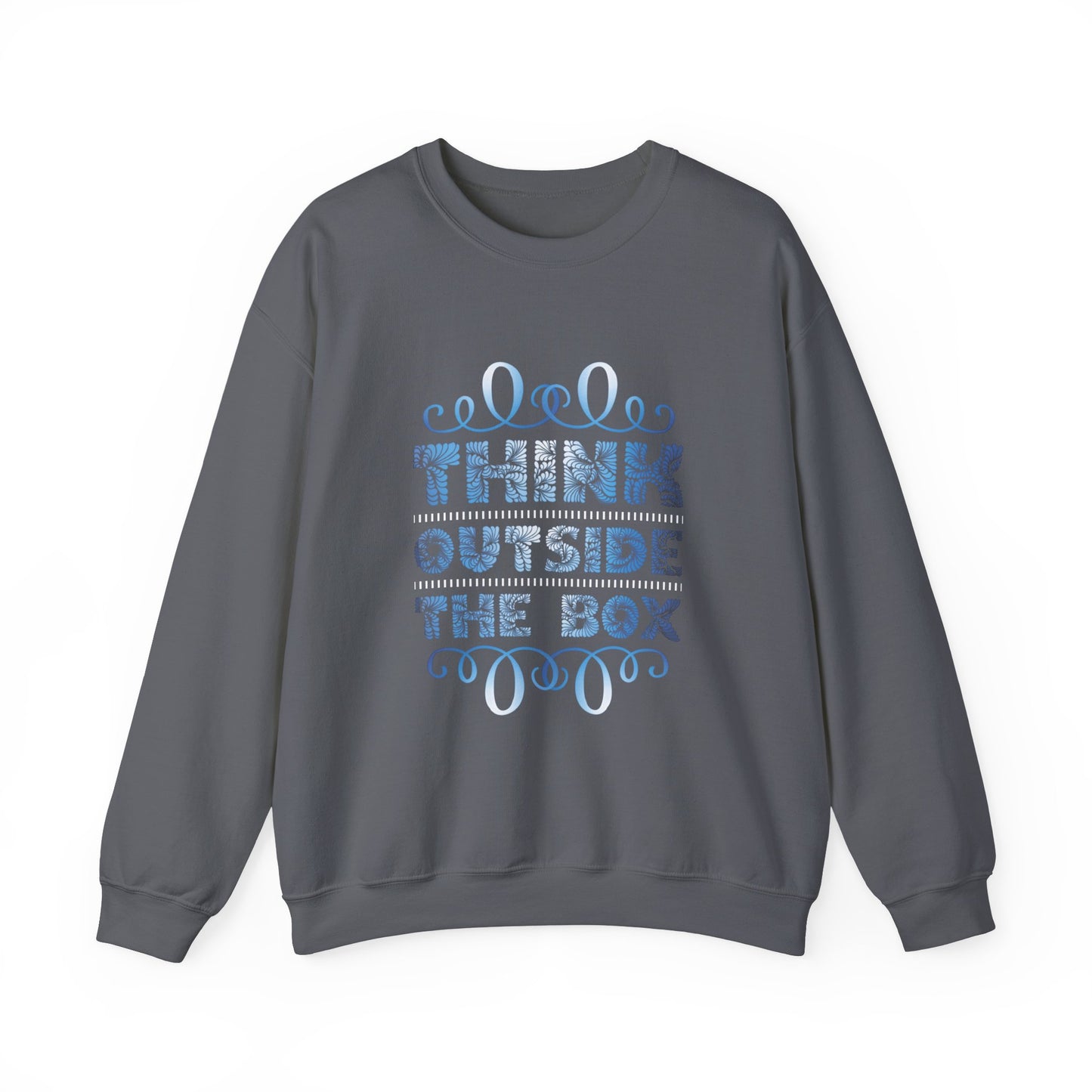 Think Outside The Box Unisex Heavy Blend™ Crewneck Sweatshirt