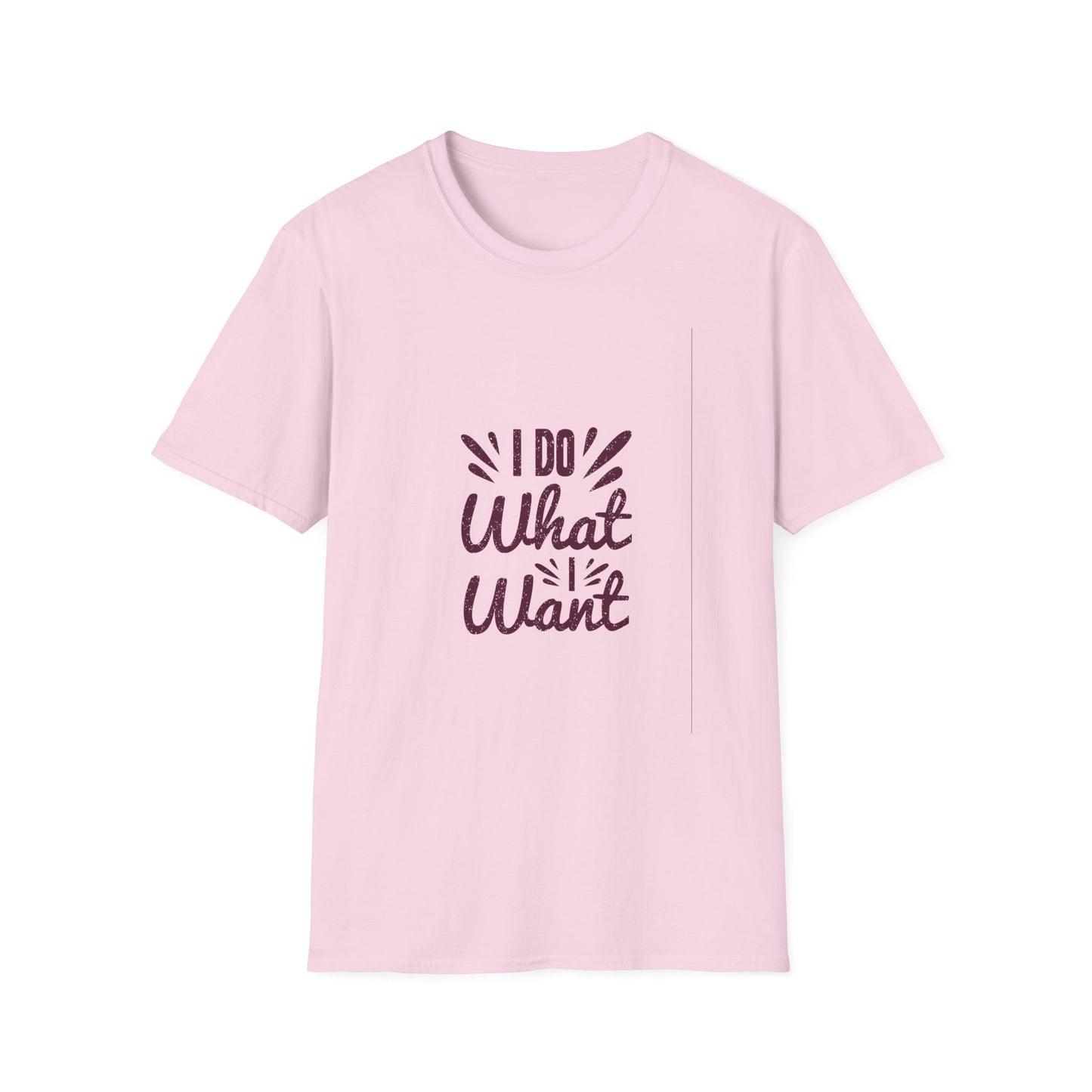 I Do What I Want Unisex Softstyle T-Shirt