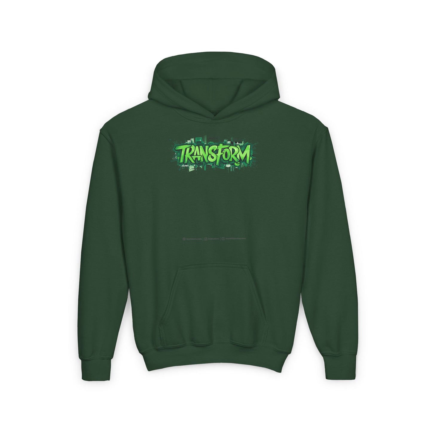 Transform Youth Heavy Blend Hooded Sweatshirt