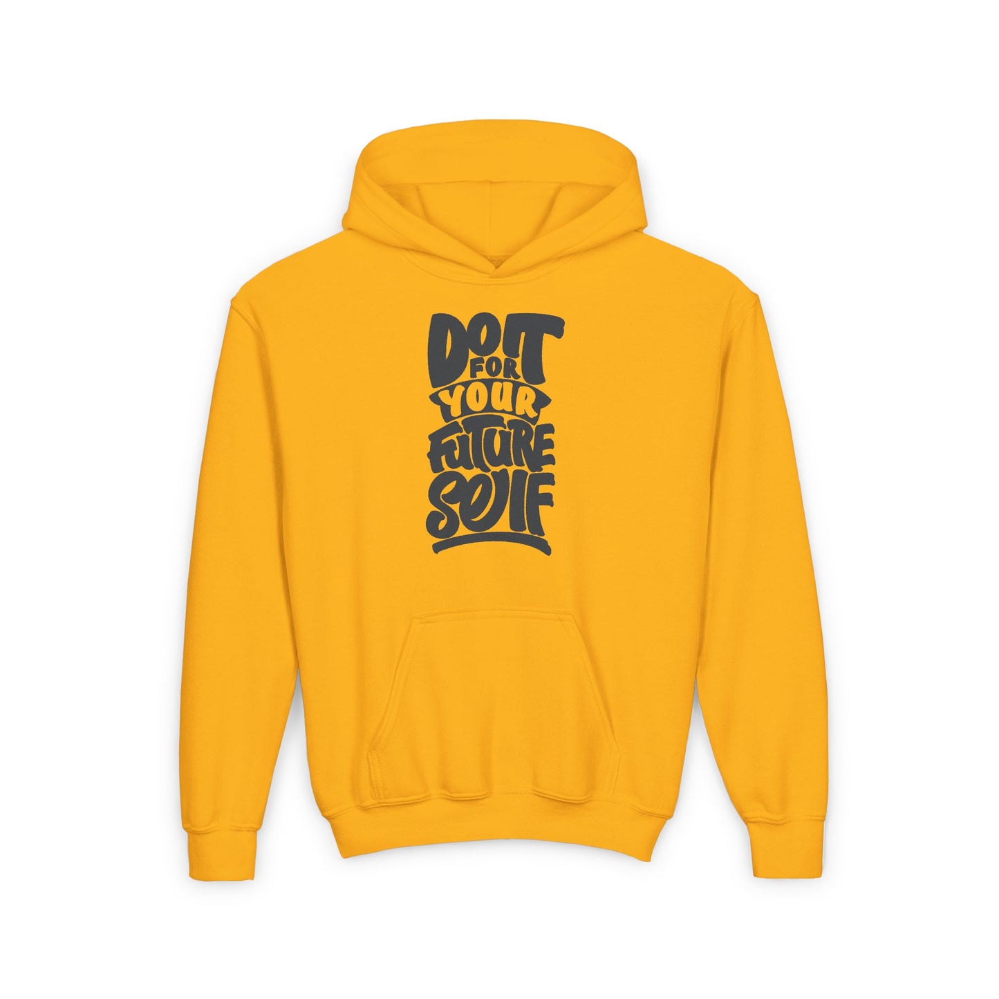 Do It For Your Future Self Youth Heavy Blend Hooded Sweatshirt