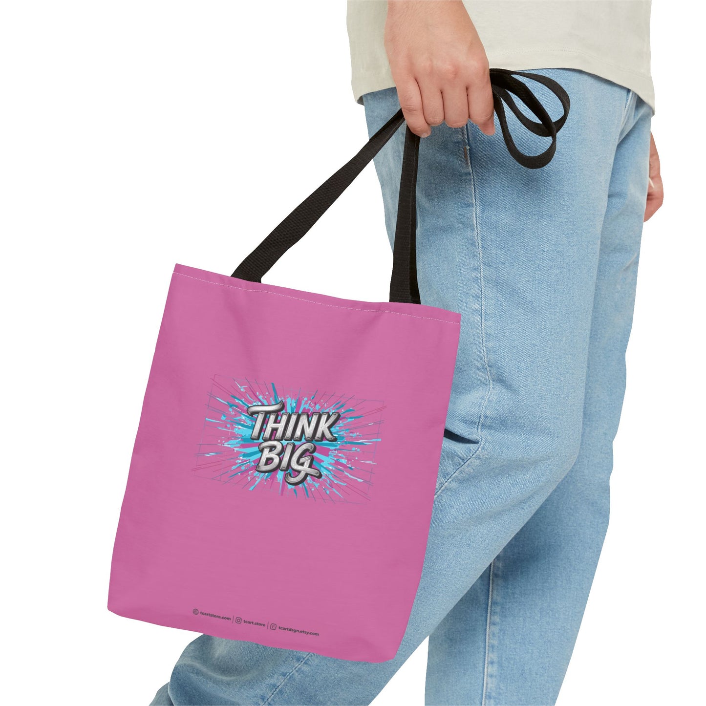 Think Big Tote Bag (AOP)