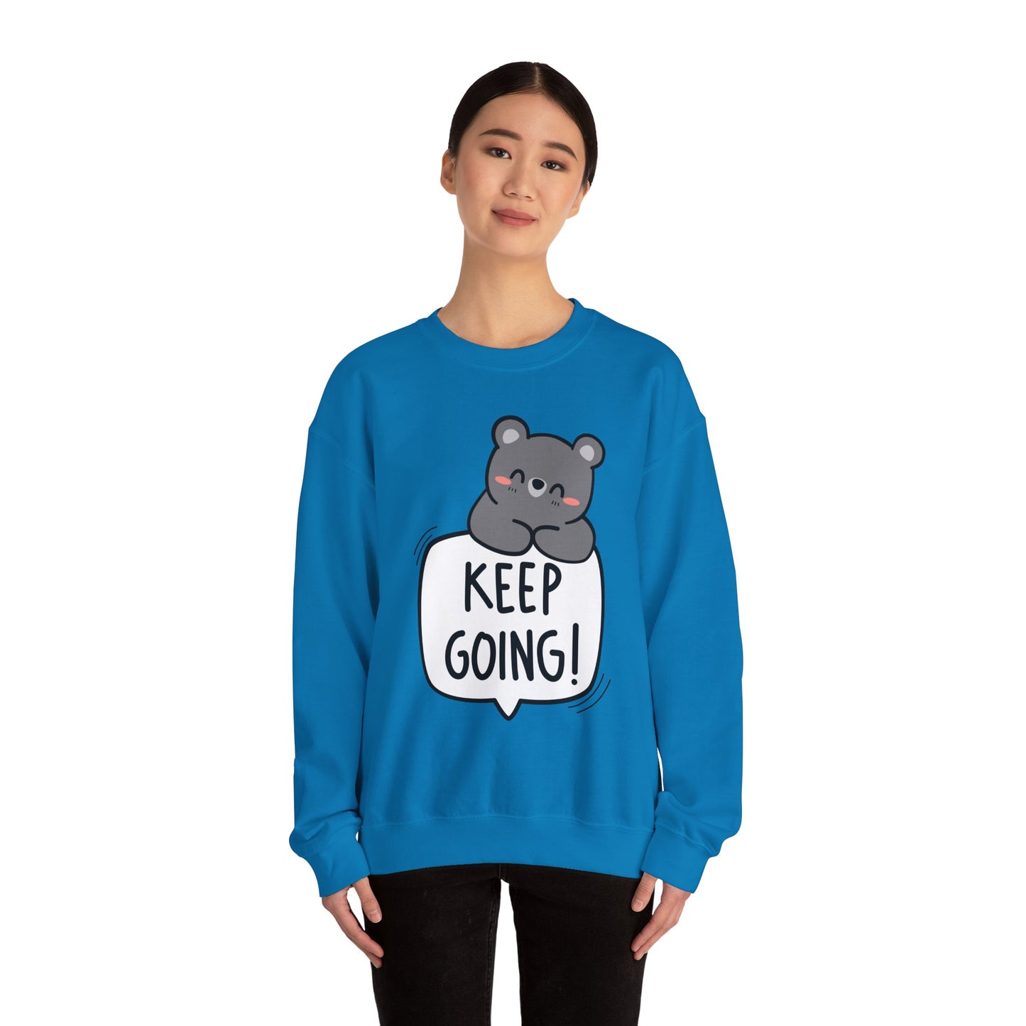 Keep Going Unisex Heavy Blend™ Crewneck Sweatshirt
