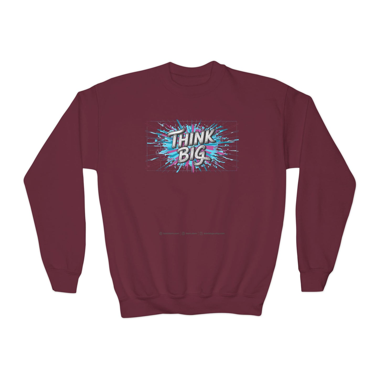 Think Big Youth Crewneck Sweatshirt