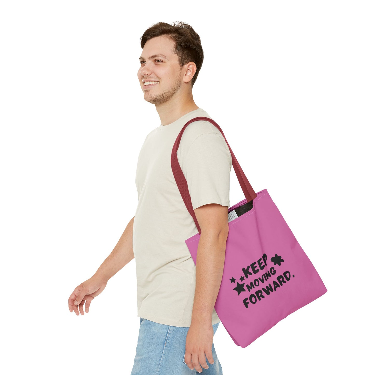 Keep Moving Forward Tote Bag (AOP)