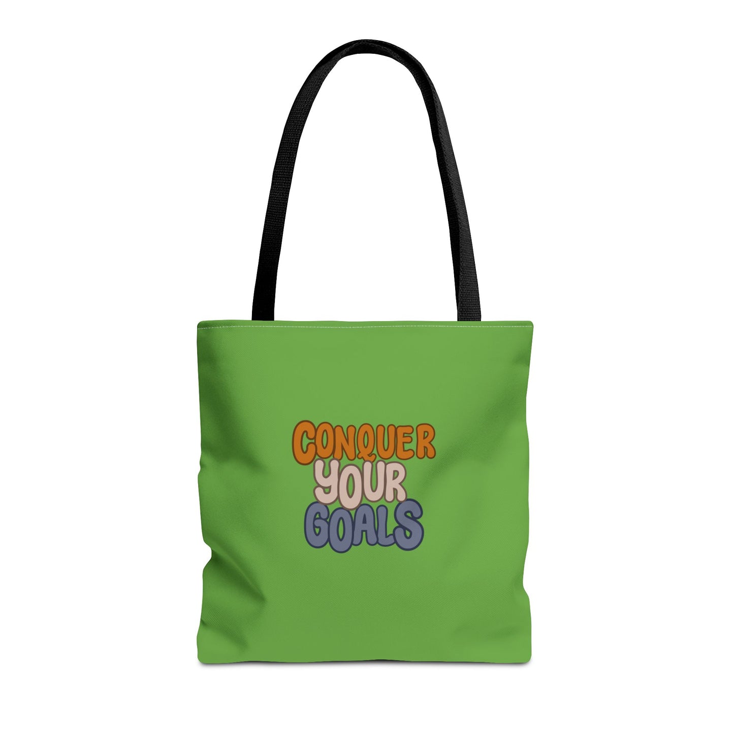 Conquer Your Goals Tote Bag (AOP)