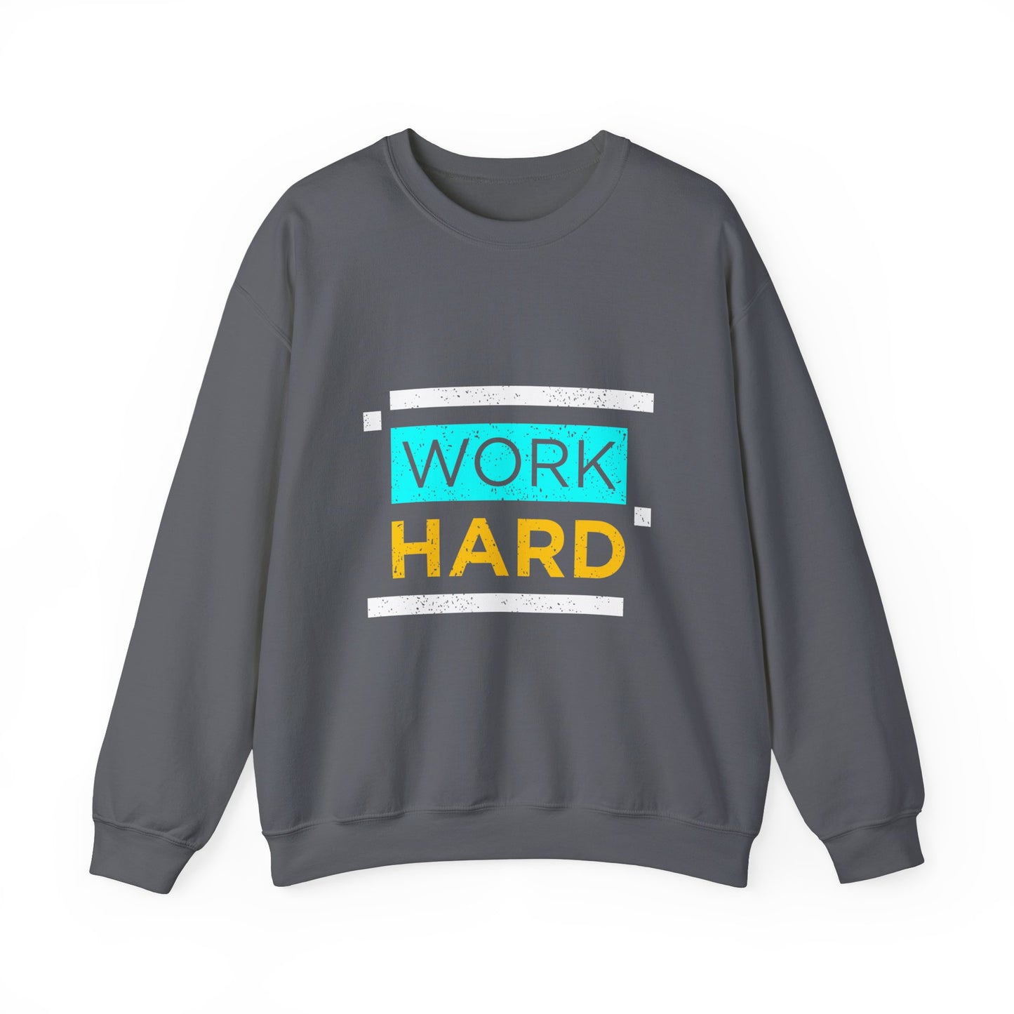 Work Hard Unisex Heavy Blend™ Crewneck Sweatshirt
