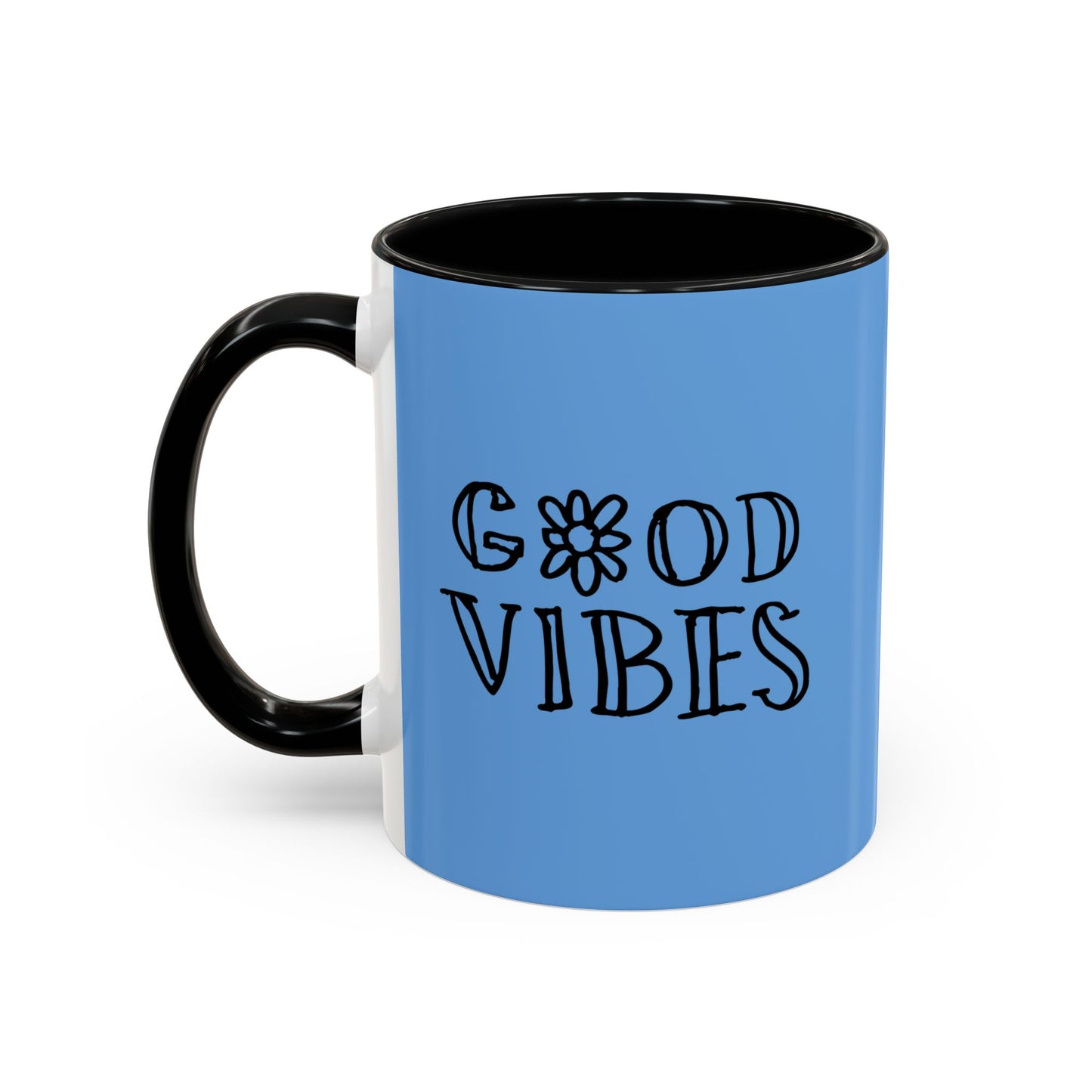 Good Vibes Accent Coffee Mug (11, 15oz)