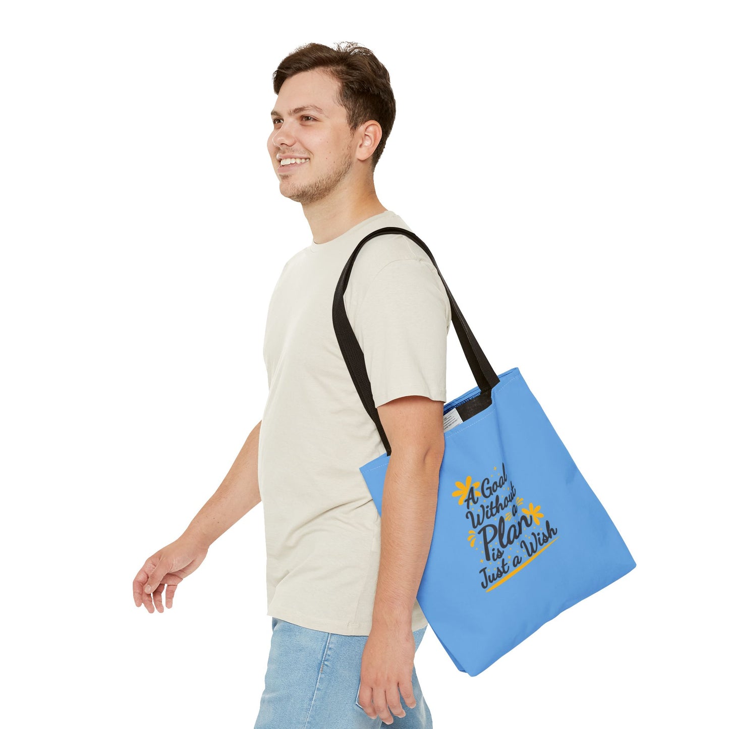 A Goal Without A Plan Is Just A Wish Tote Bag (AOP)
