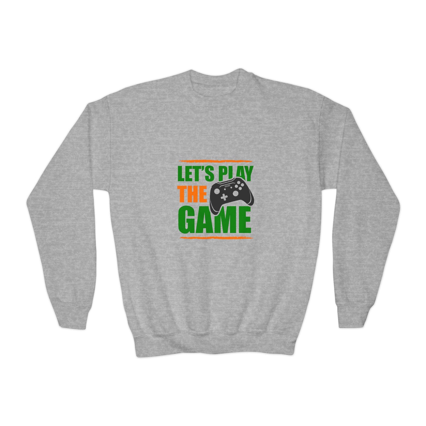 Let's Play The Game Youth Crewneck Sweatshirt