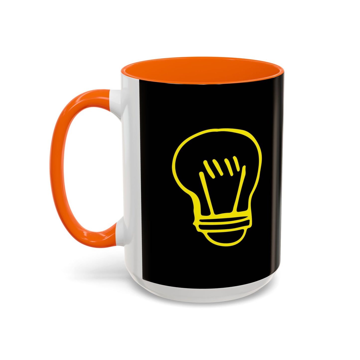 Drawing Light Bulb Accent Coffee Mug (11, 15oz)