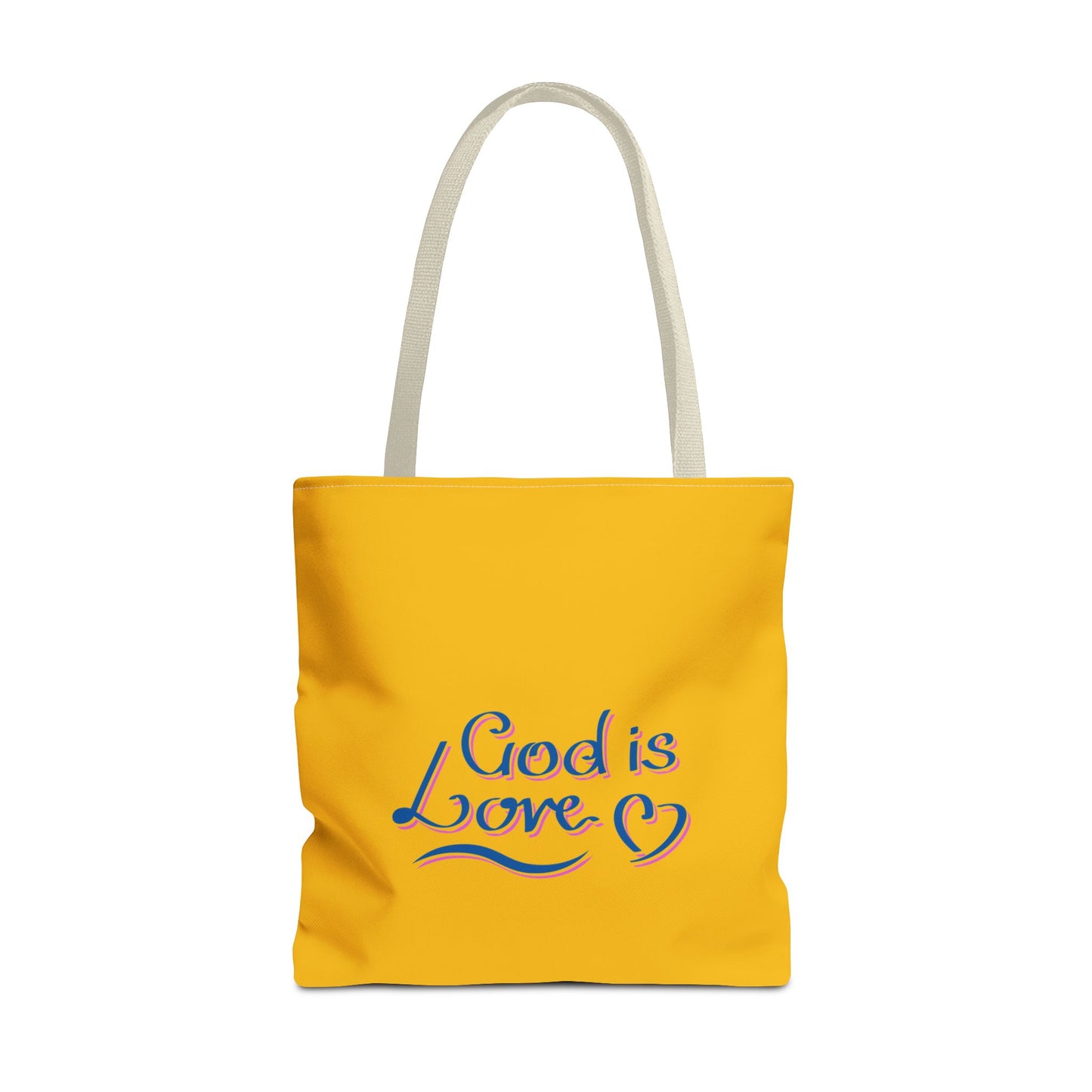 God Is Love Tote Bag (AOP)
