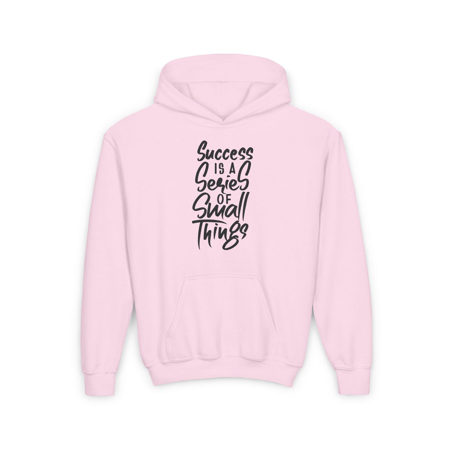 Success Is A Series Of Small Things Youth Heavy Blend Hooded Sweatshirt