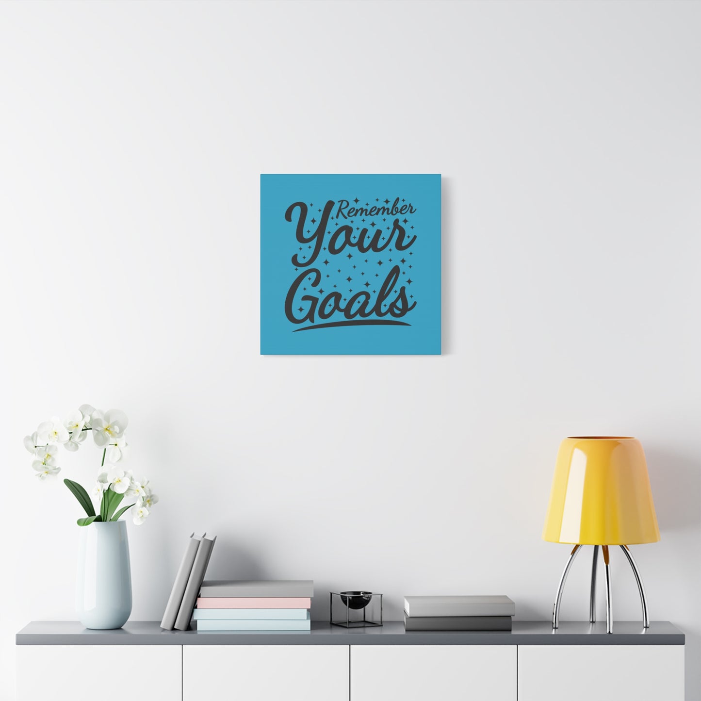 Remember Your Goals Matte Canvas, Stretched, 1.25"