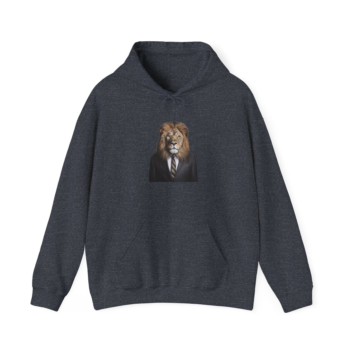 Lion Business Person Unisex Heavy Blend™ Hooded Sweatshirt