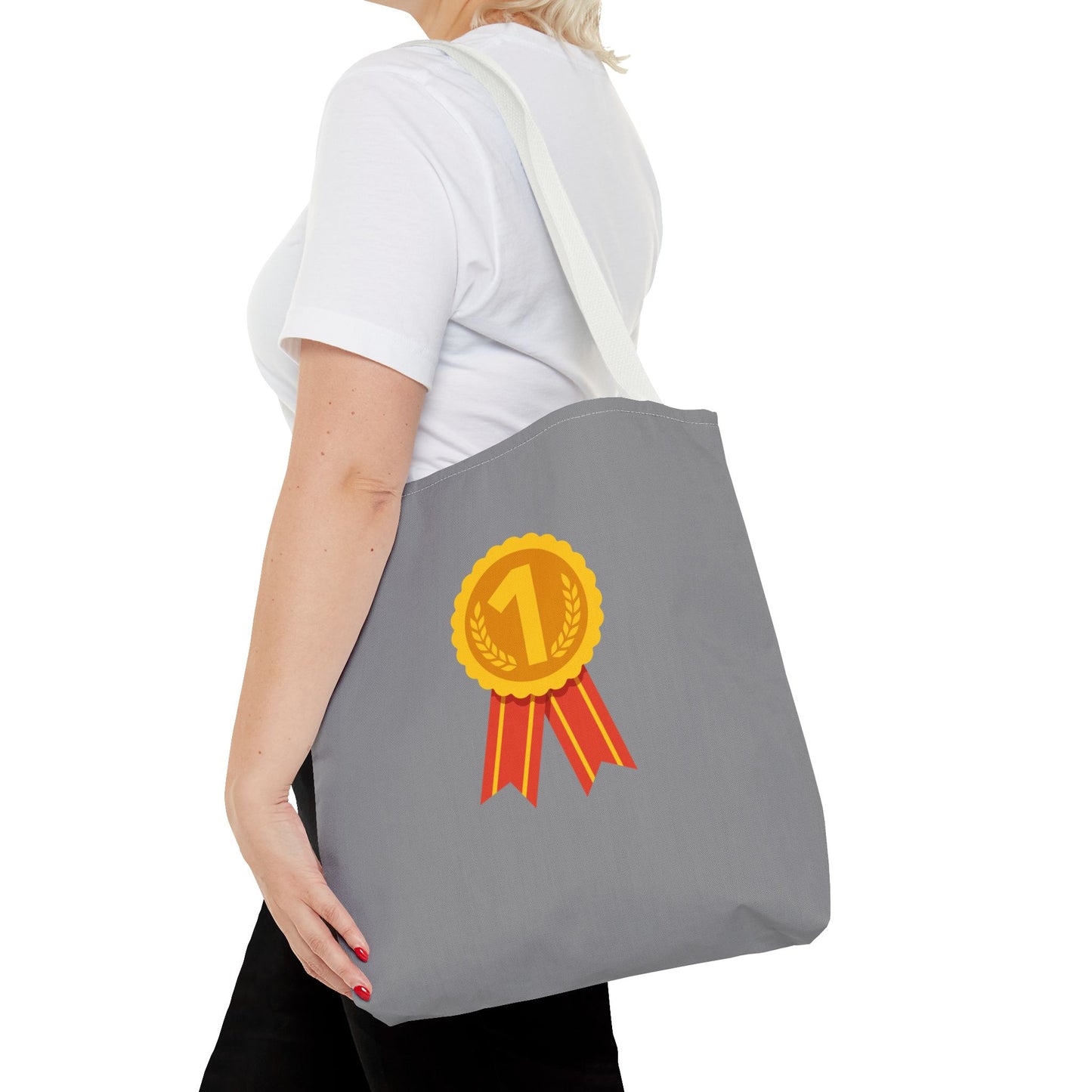Gold Medal Symbol Tote Bag (AOP)