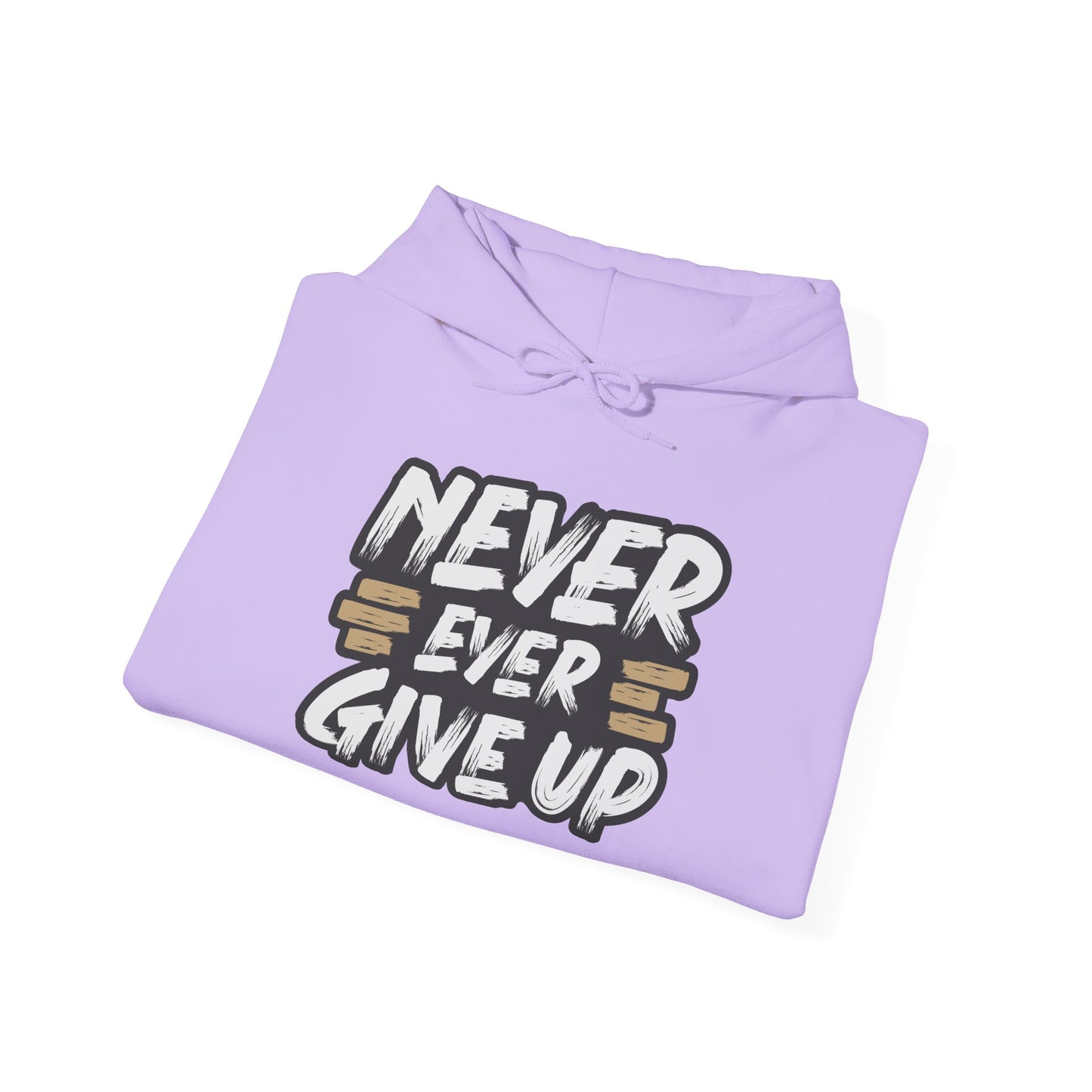 Never Give Up Unisex Heavy Blend™ Hooded Sweatshirt