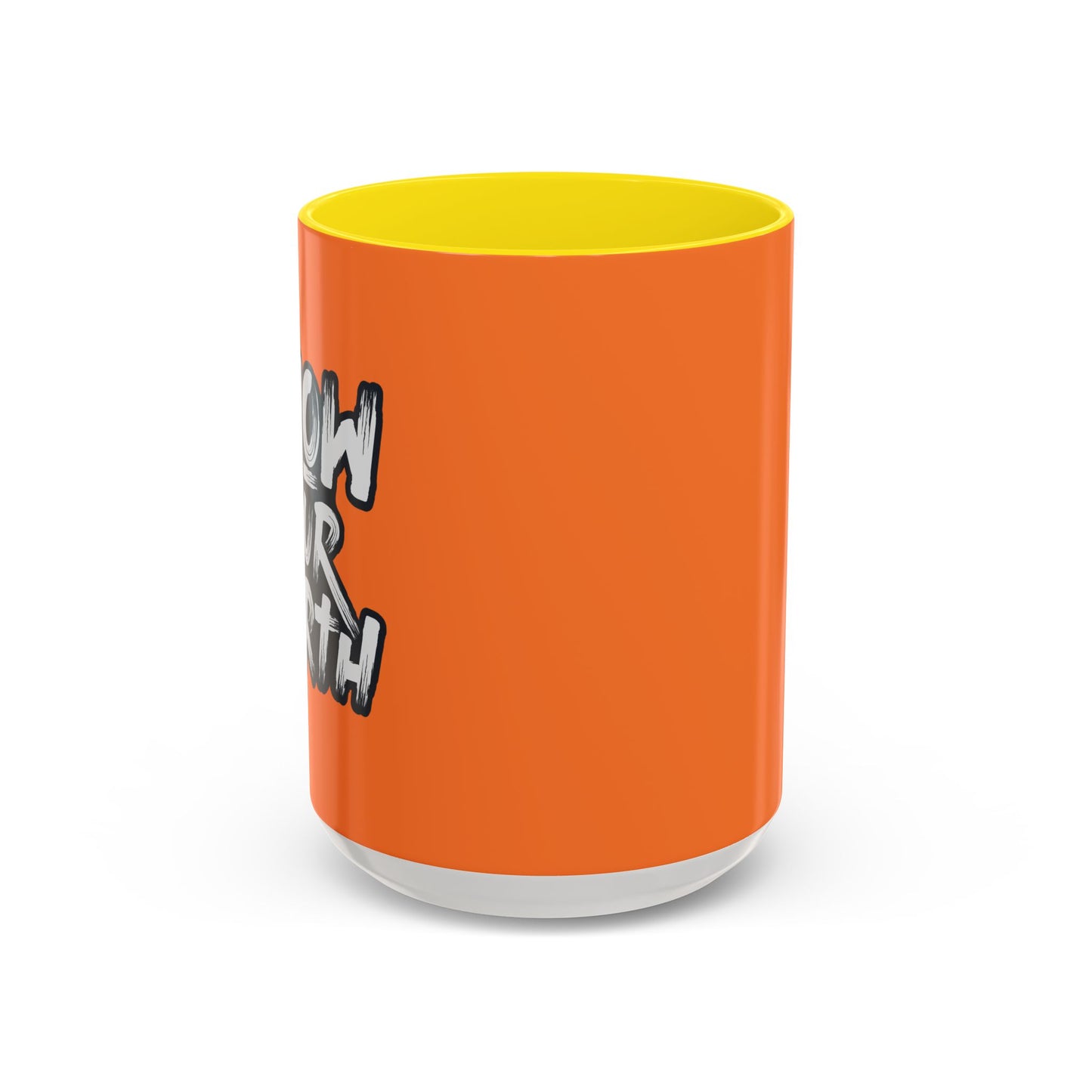 Know Your Worth Accent Coffee Mug (11, 15oz)