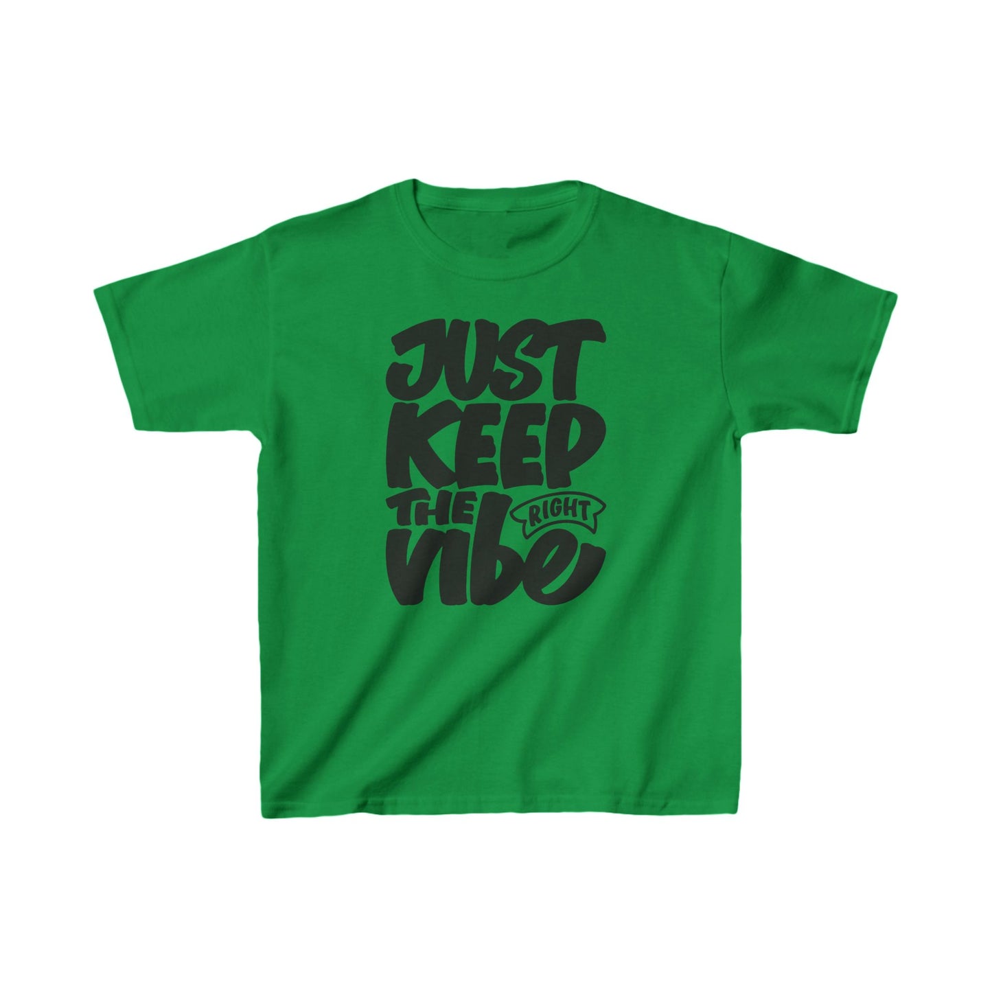 Just Keep The Right Vibe Kids Heavy Cotton™ Tee