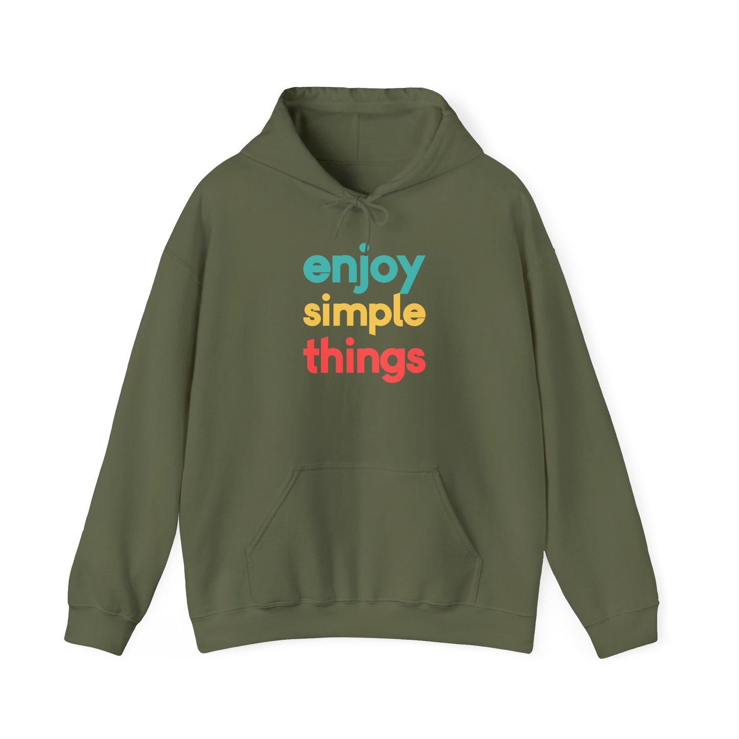 Enjoy Simple Things Unisex Heavy Blend™ Hooded Sweatshirt