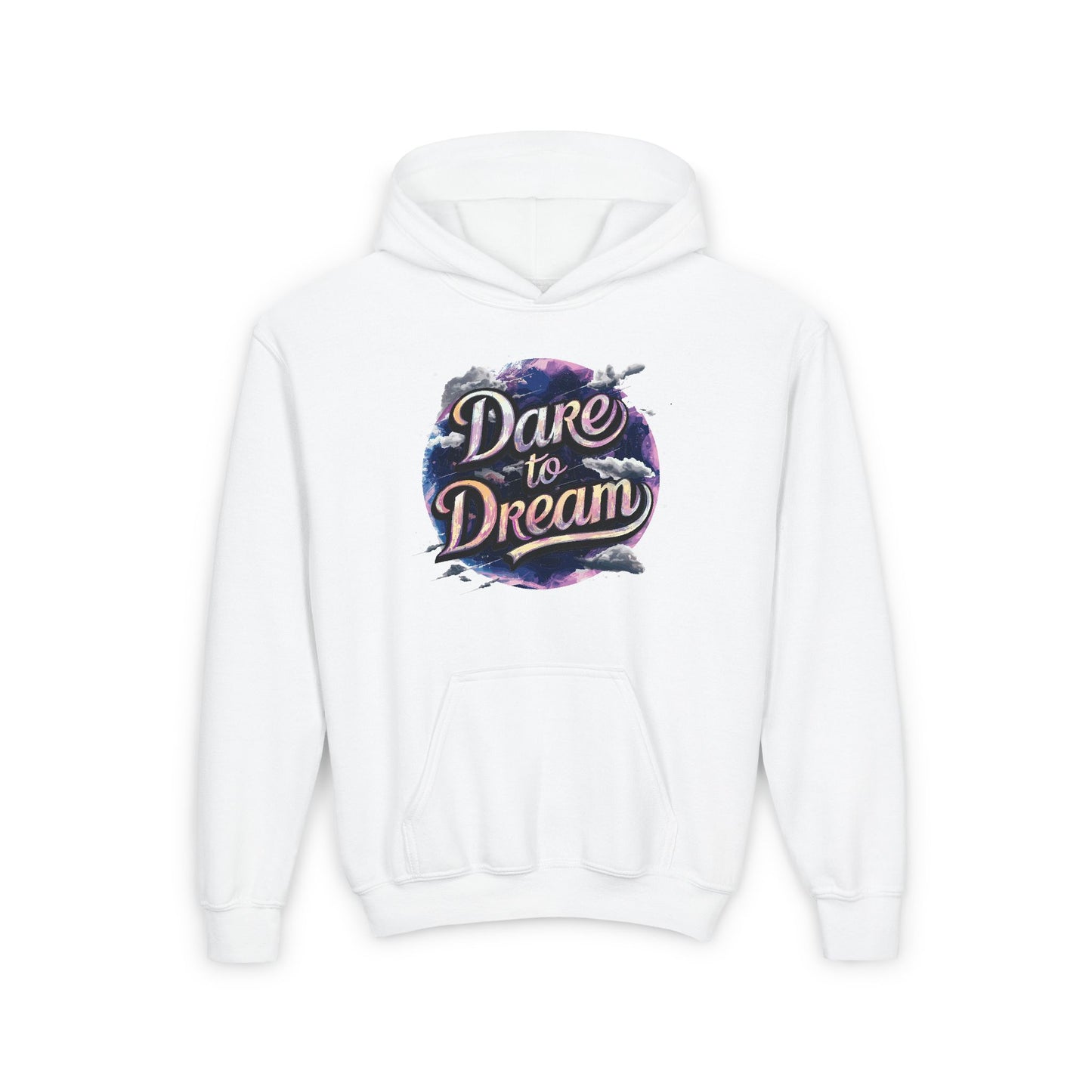 Dare To Dream Youth Heavy Blend Hooded Sweatshirt